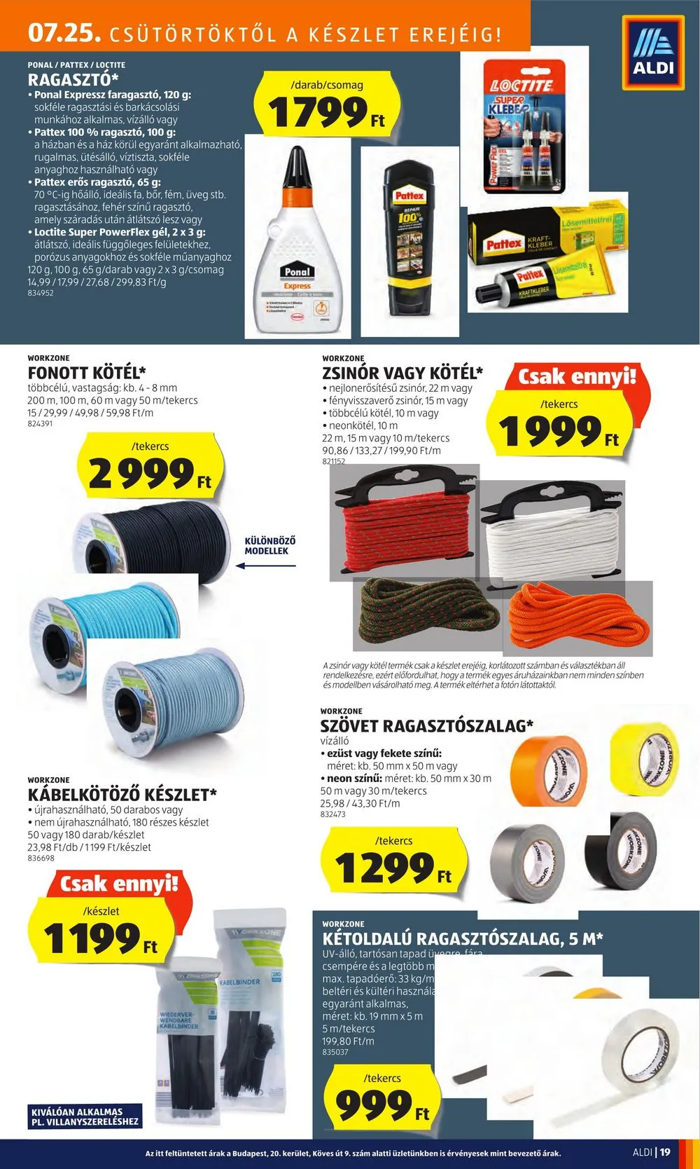 Aldi akciós újság 07.25–07.31 – 21. oldal
