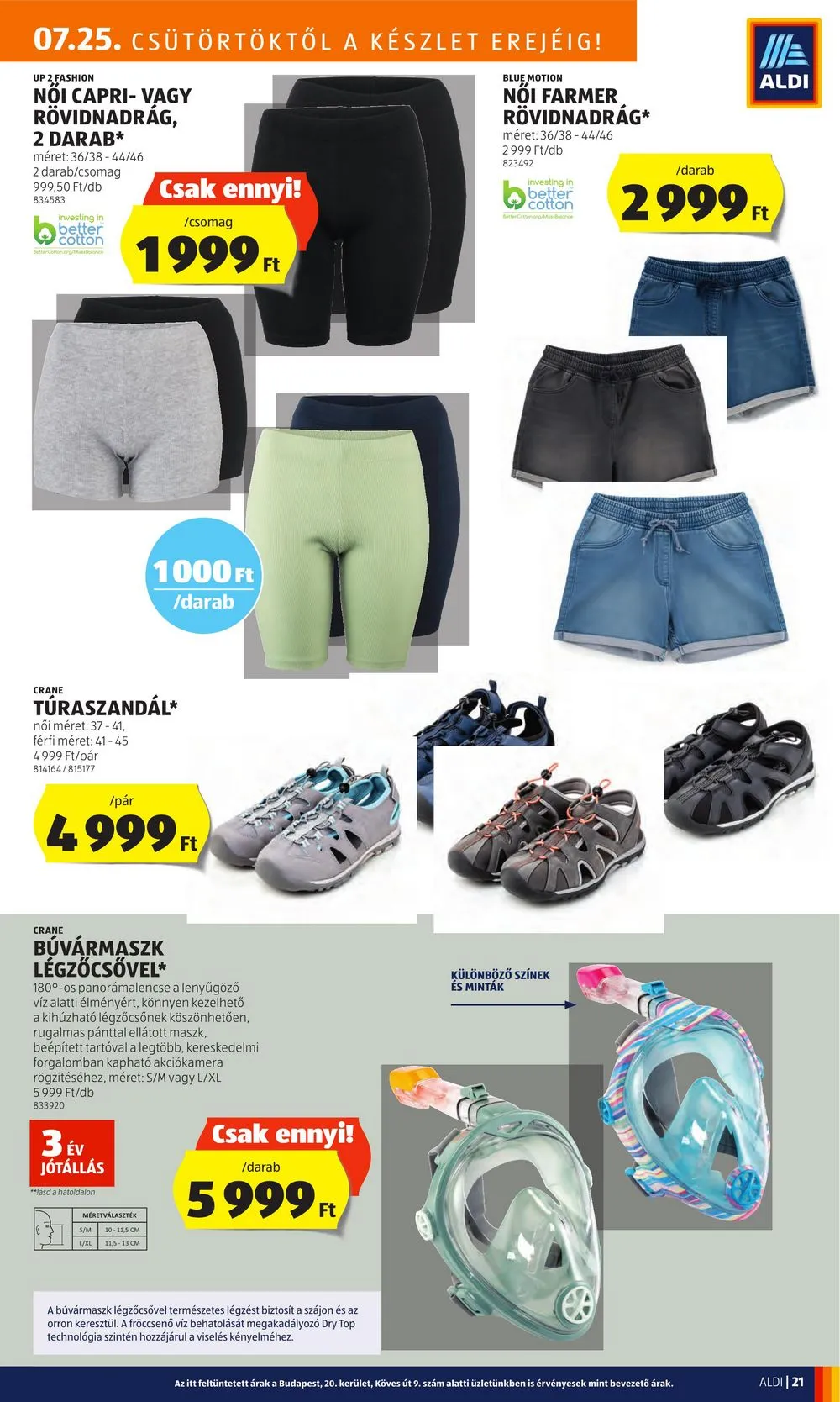 Aldi akciós újság 07.25–07.31 – 23. oldal