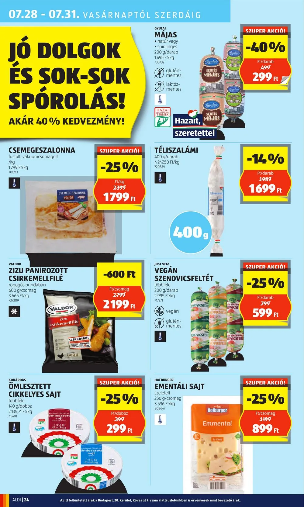Aldi akciós újság 07.25–07.31 – 28. oldal