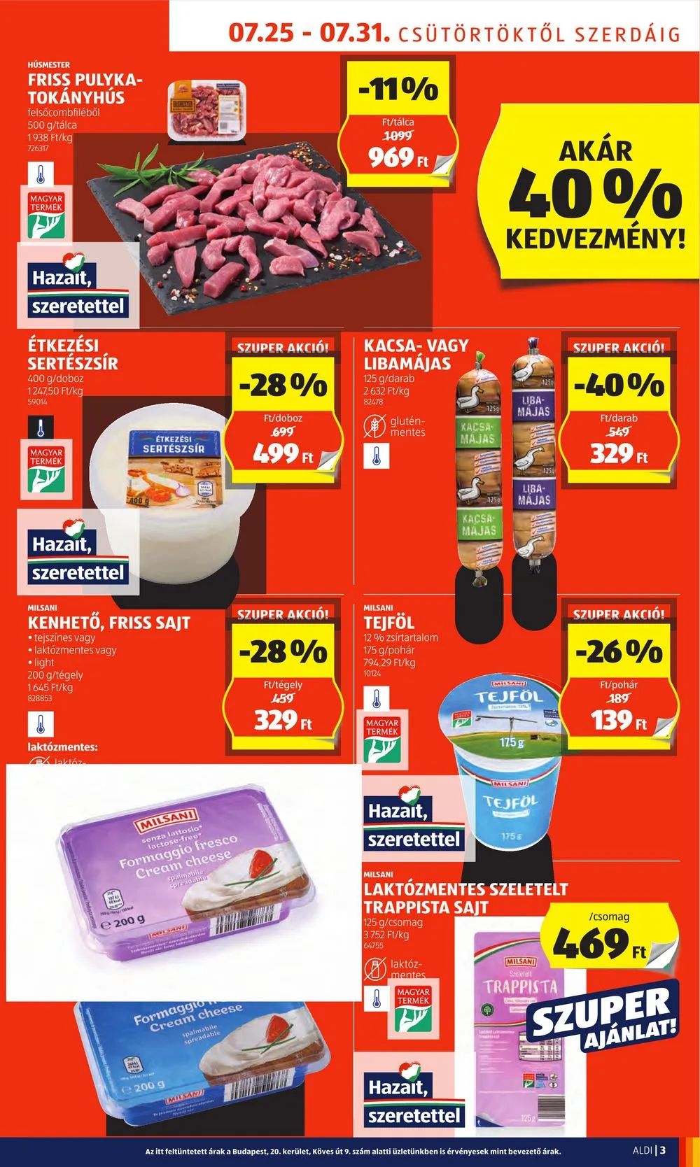 Aldi akciós újság 07.25–07.31 – 3. oldal