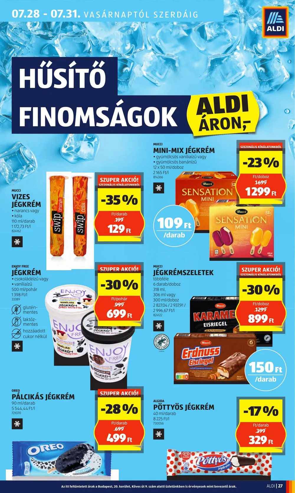 Aldi akciós újság 07.25–07.31 – 31. oldal