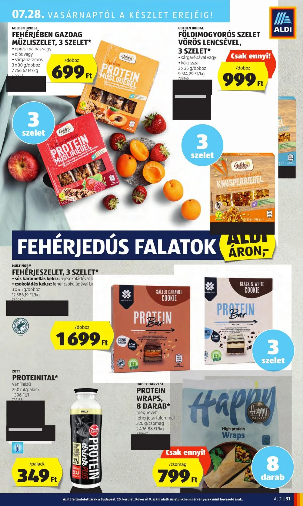 Aldi akciós újság 07.25–07.31 – 35. oldal