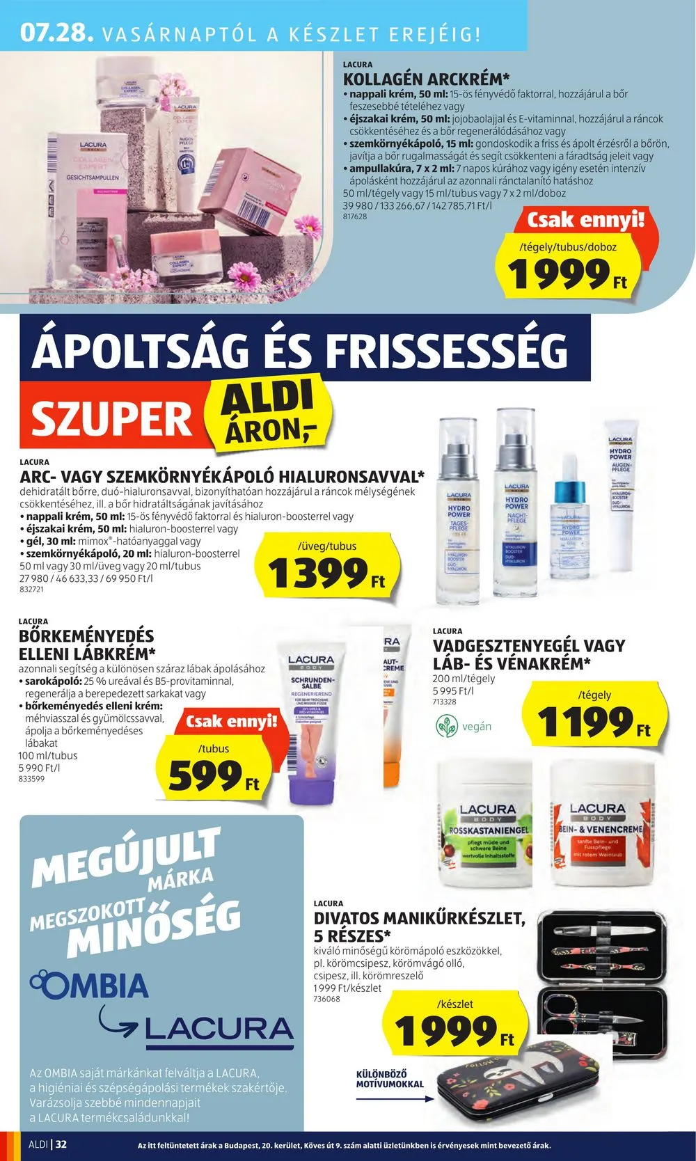 Aldi akciós újság 07.25–07.31 – 36. oldal