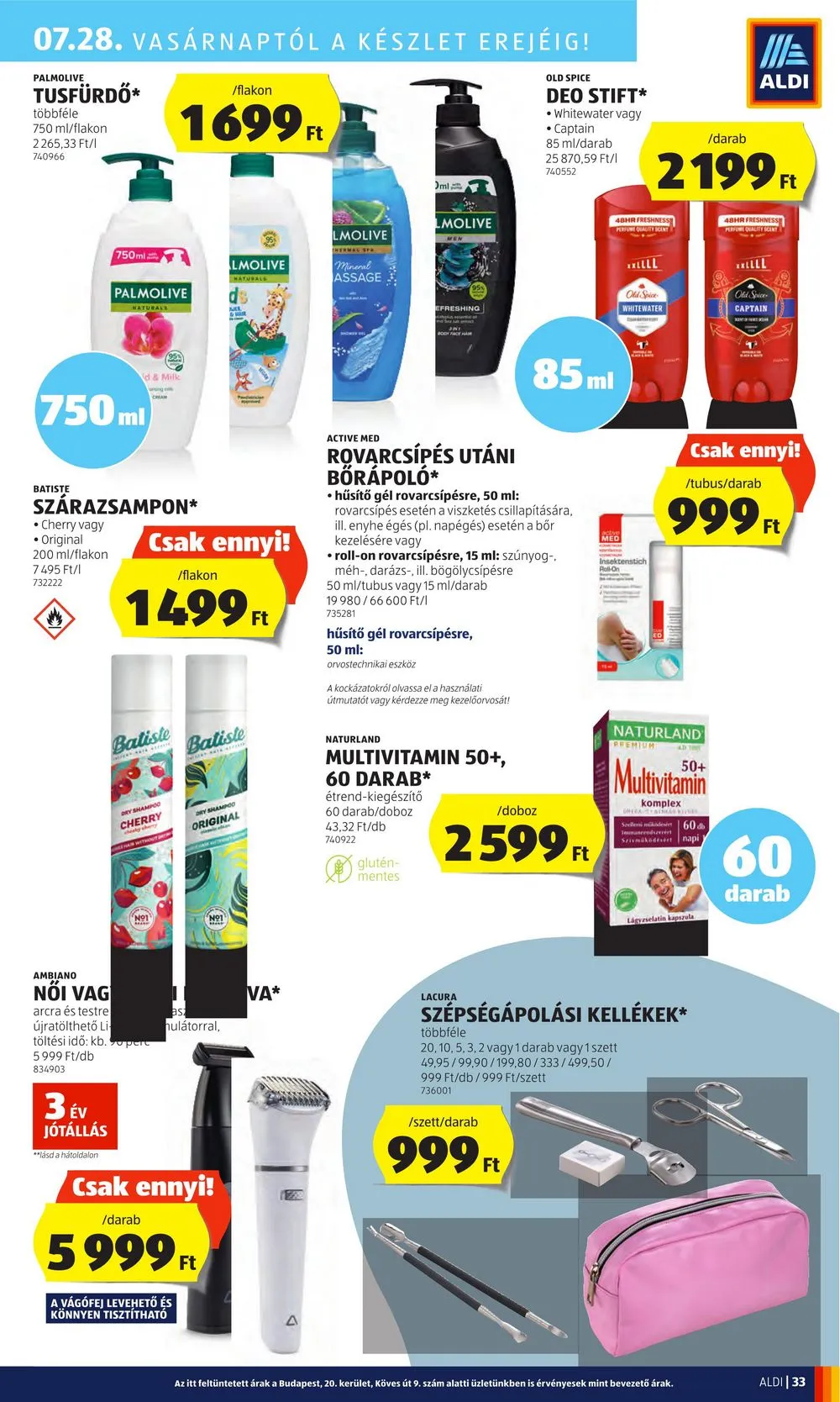Aldi akciós újság 07.25–07.31 – 37. oldal
