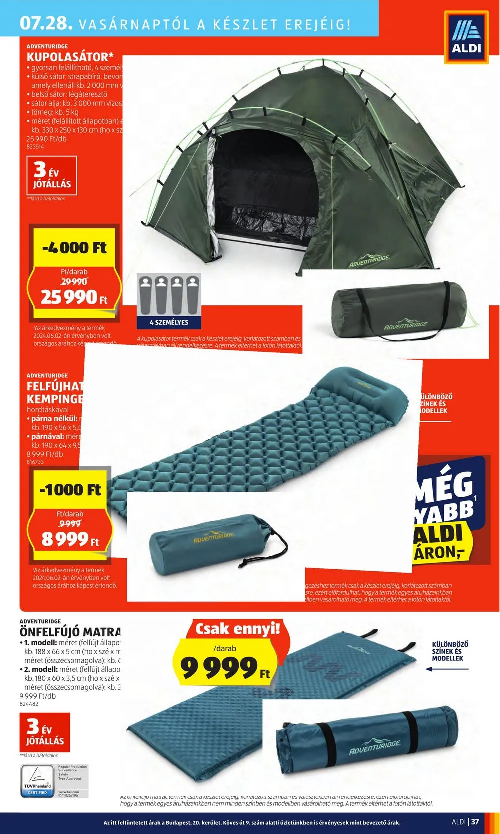 Aldi akciós újság 07.25–07.31 – 41. oldal
