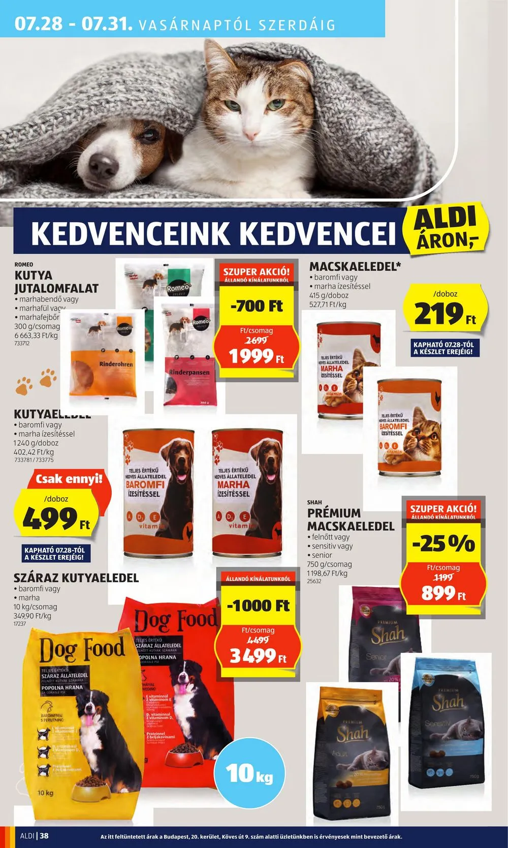 Aldi akciós újság 07.25–07.31 – 42. oldal