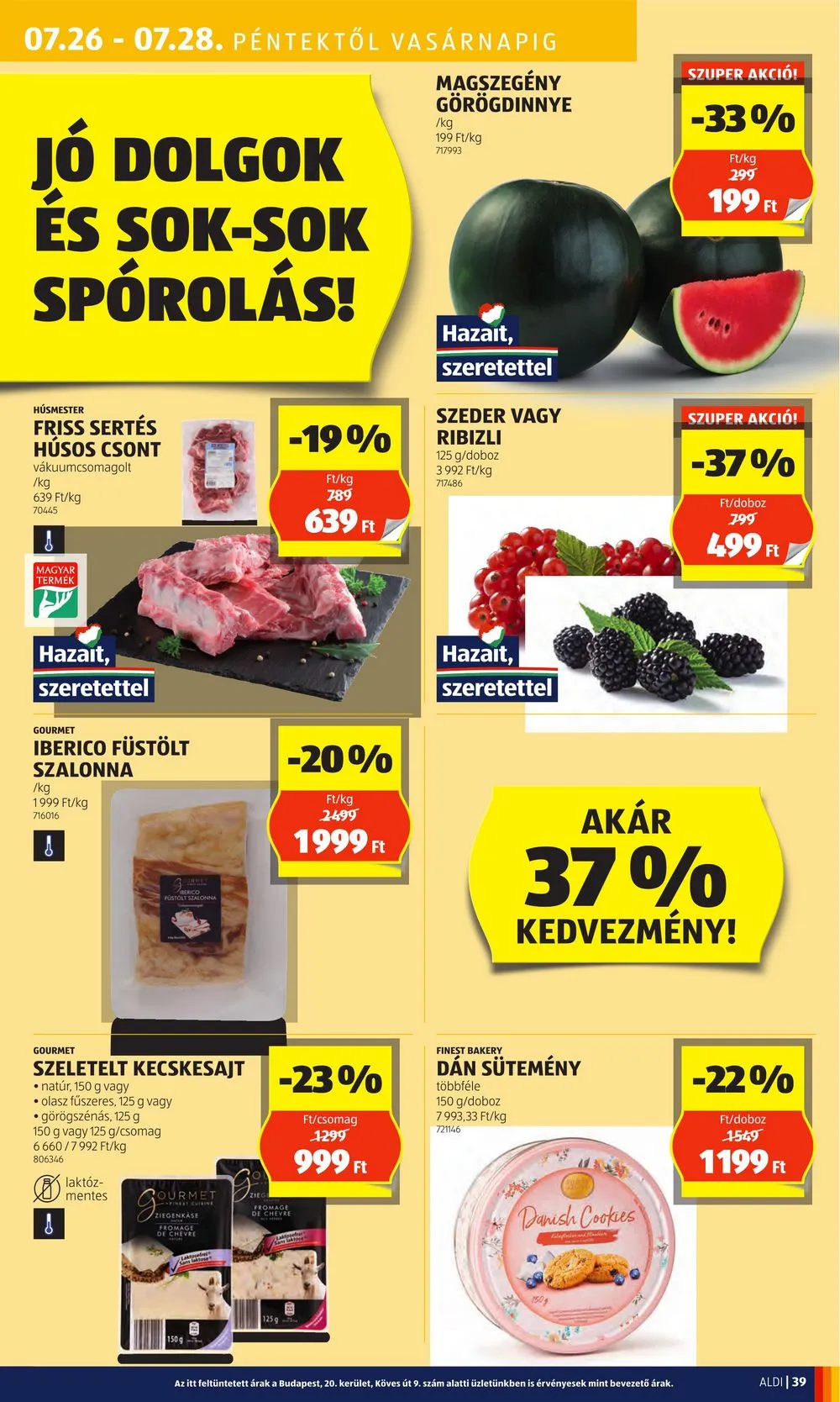 Aldi akciós újság 07.25–07.31 – 43. oldal