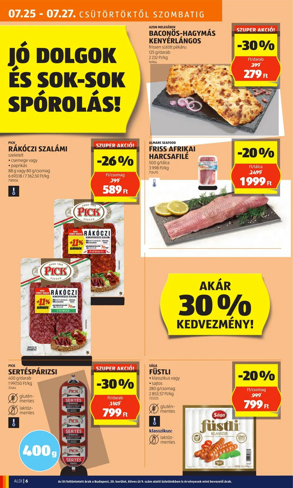 Aldi akciós újság 07.25–07.31 – 8. oldal