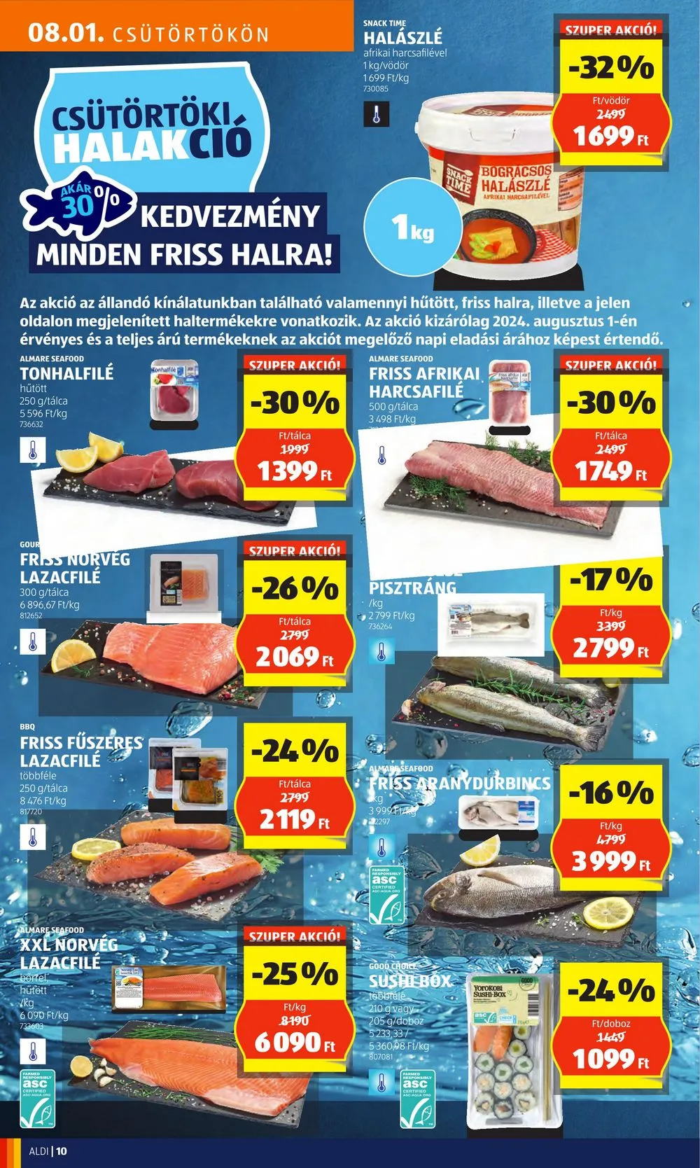 Aldi akciós újság 08.01–08.07 – 12. oldal