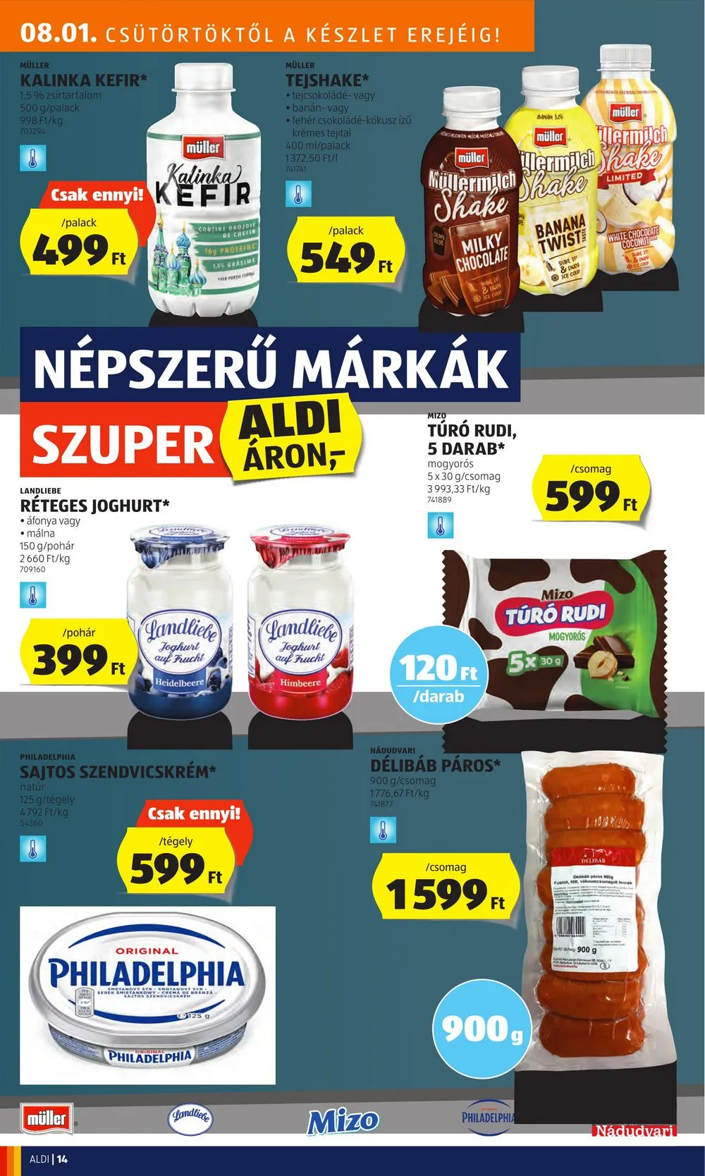 Aldi akciós újság 08.01–08.07 – 16. oldal