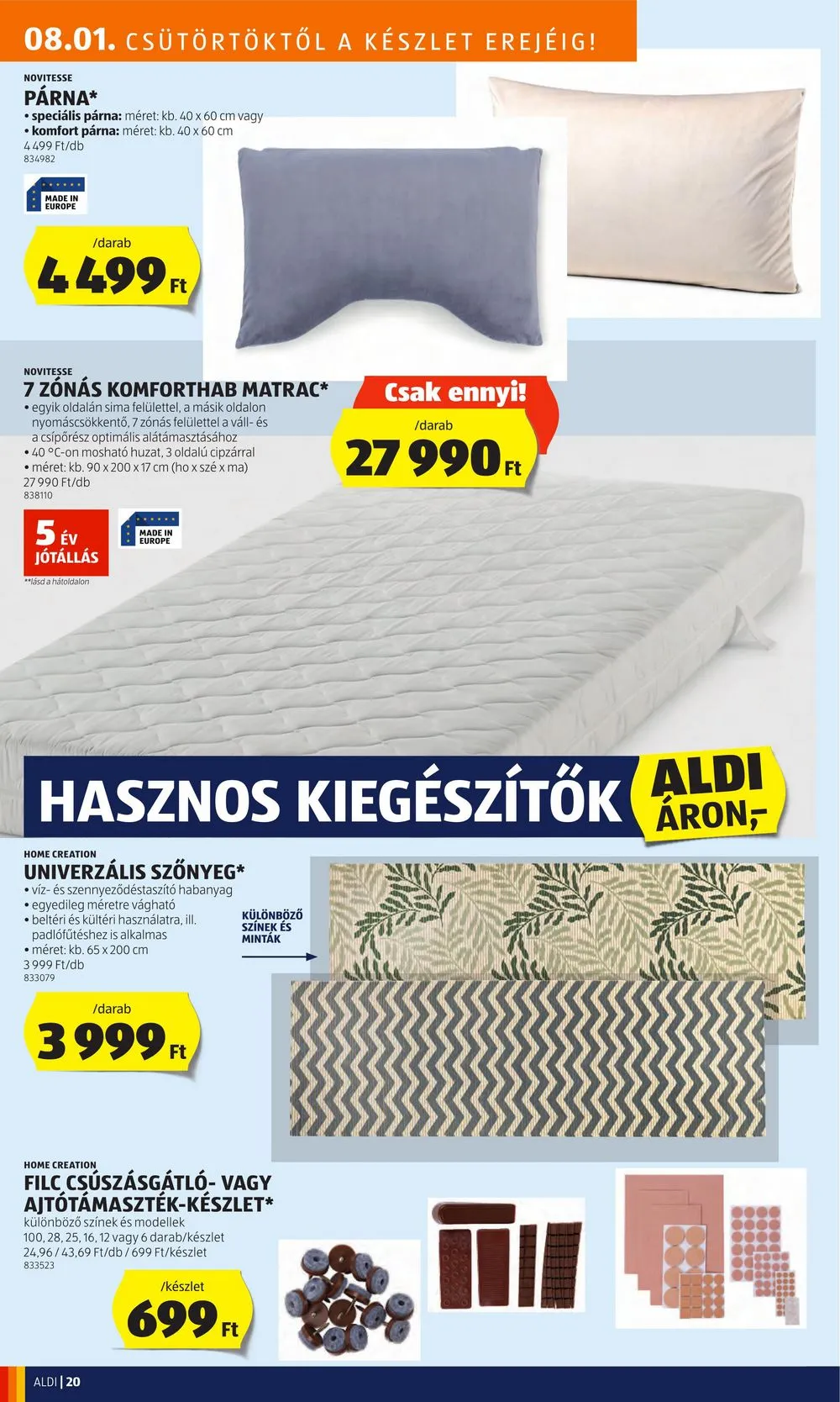 Aldi akciós újság 08.01–08.07 – 22. oldal