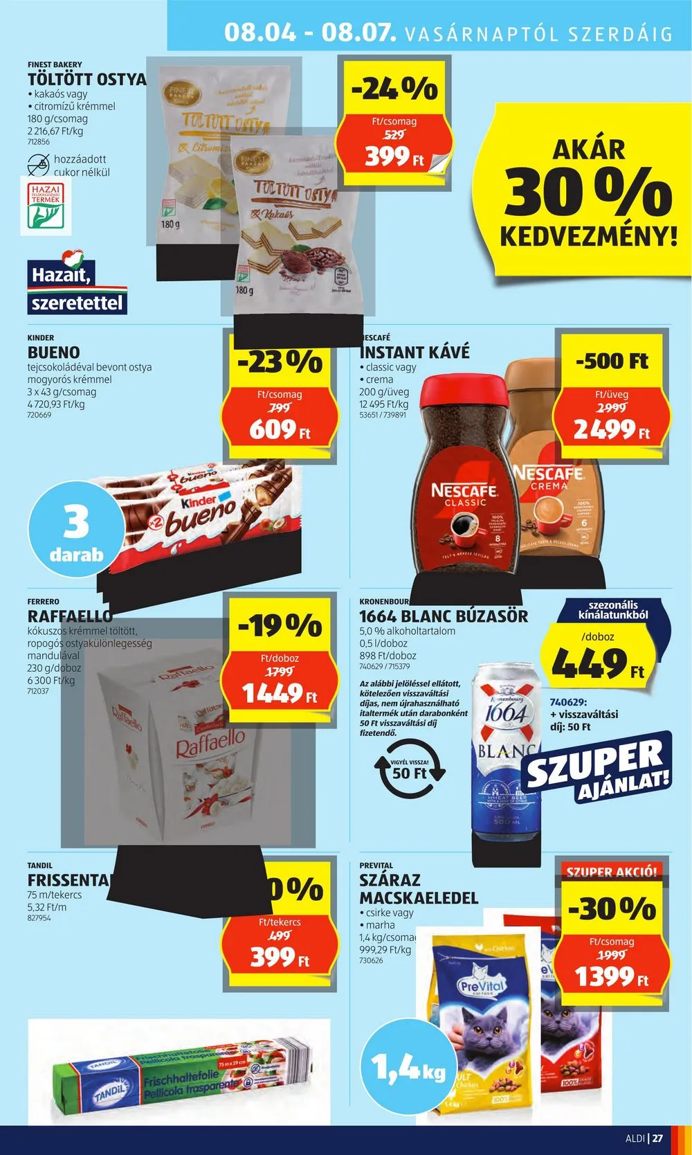 Aldi akciós újság 08.01–08.07 – 31. oldal