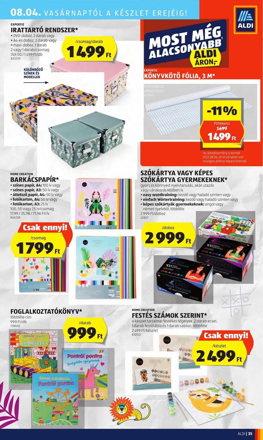 Aldi akciós újság 08.01–08.07 – 39. oldal