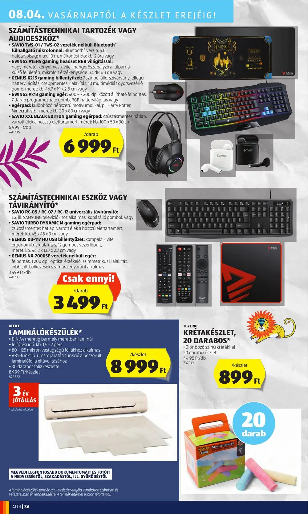 Aldi akciós újság 08.01–08.07 – 40. oldal