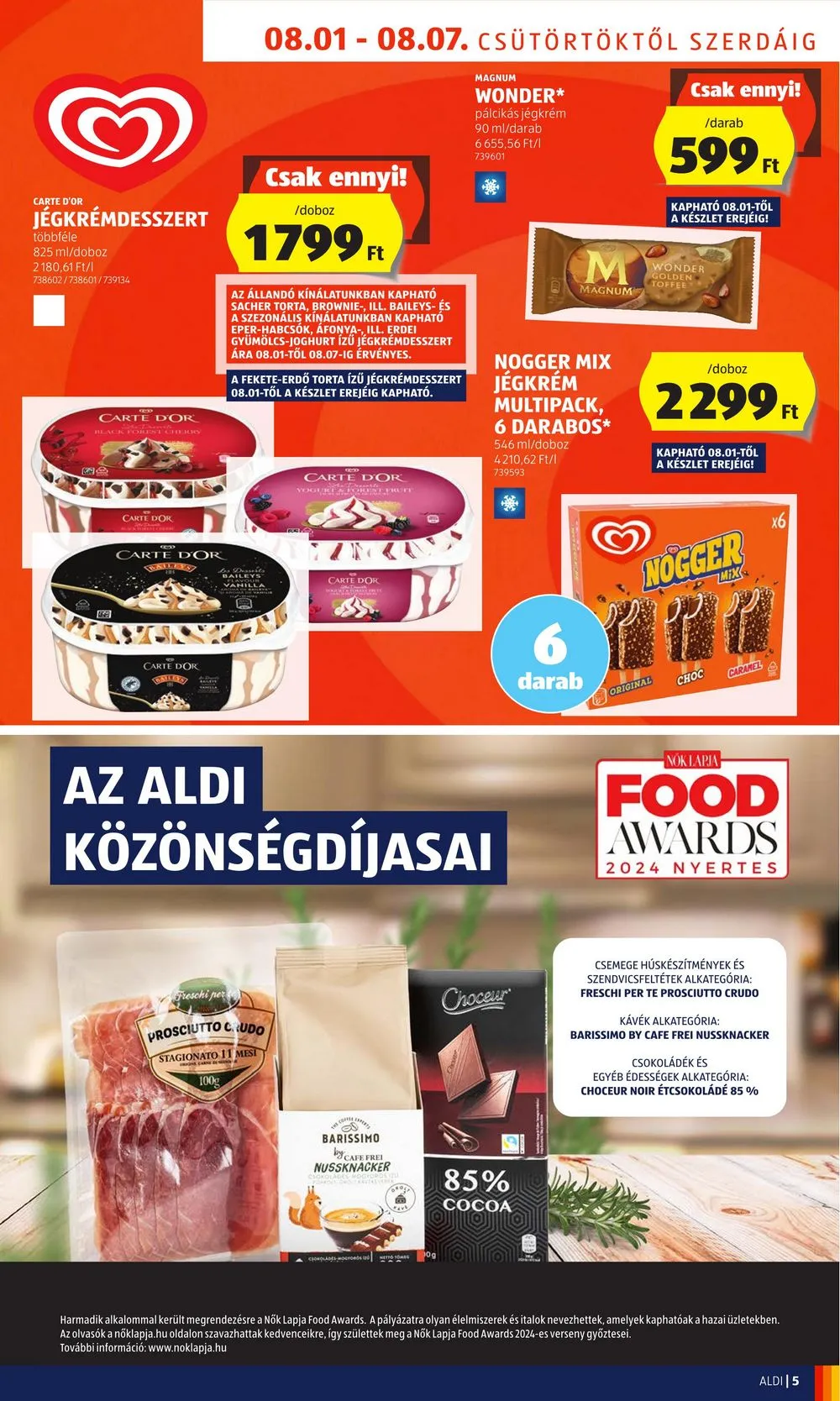 Aldi akciós újság 08.01–08.07 – 5. oldal