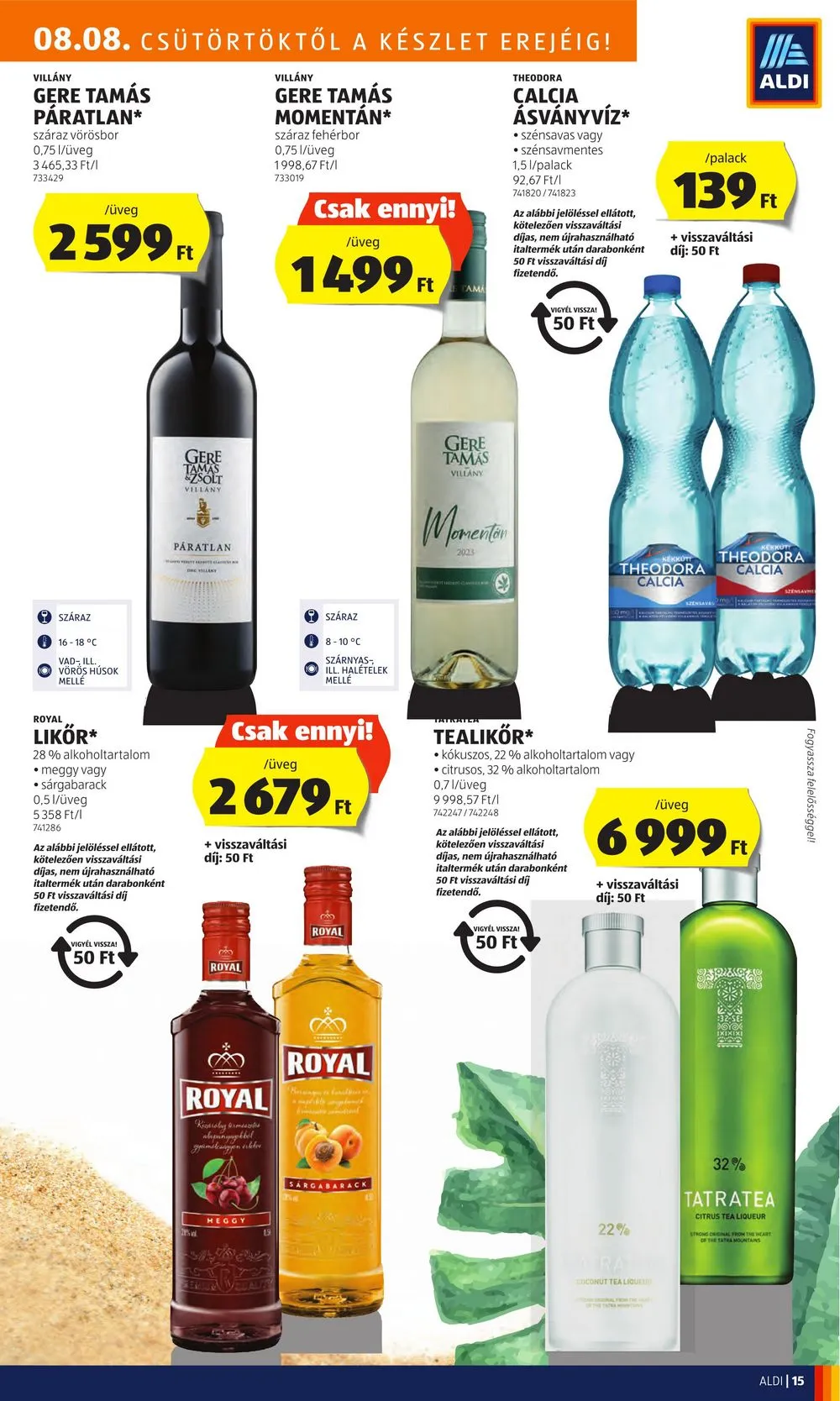 Aldi akciós újság 08.08–08.14 – 17. oldal