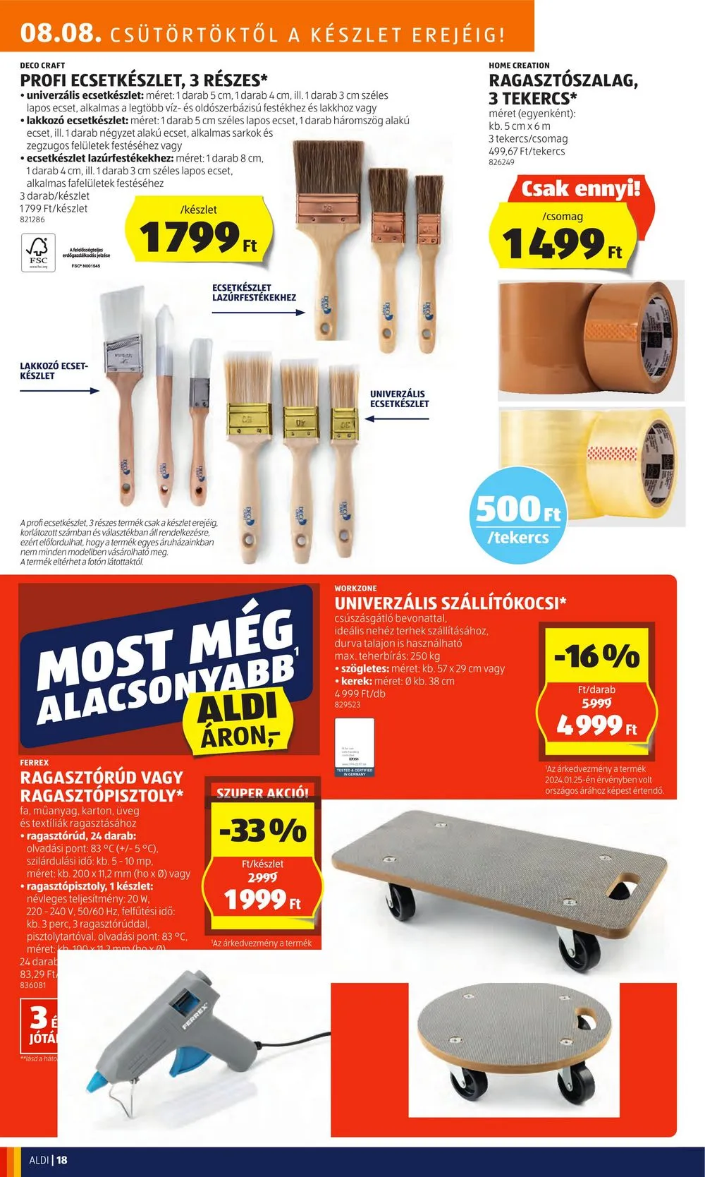 Aldi akciós újság 08.08–08.14 – 20. oldal