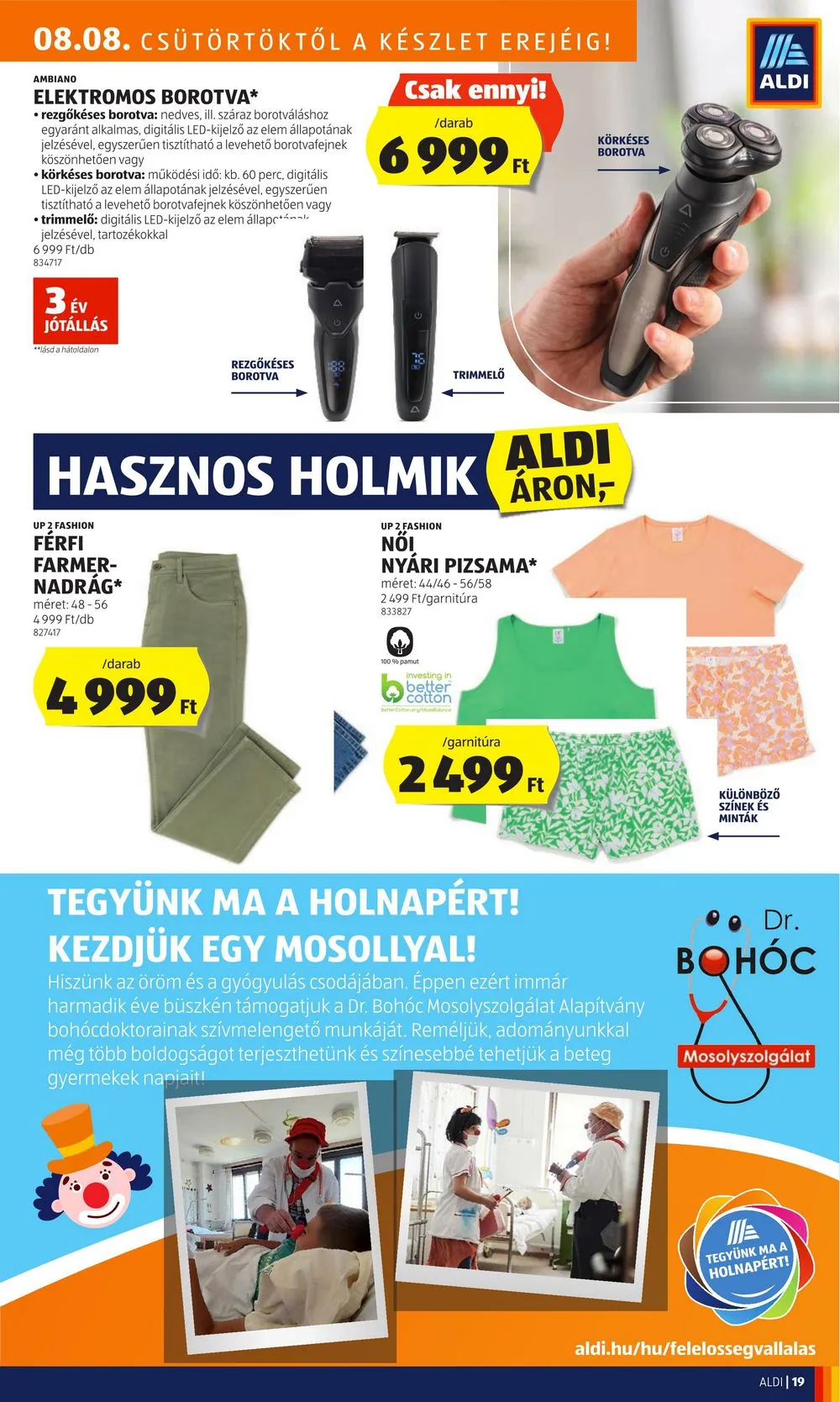 Aldi akciós újság 08.08–08.14 – 21. oldal