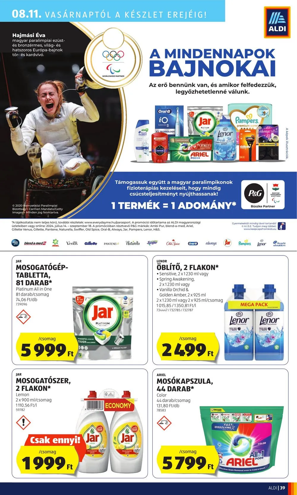 Aldi akciós újság 08.08–08.14 – 43. oldal