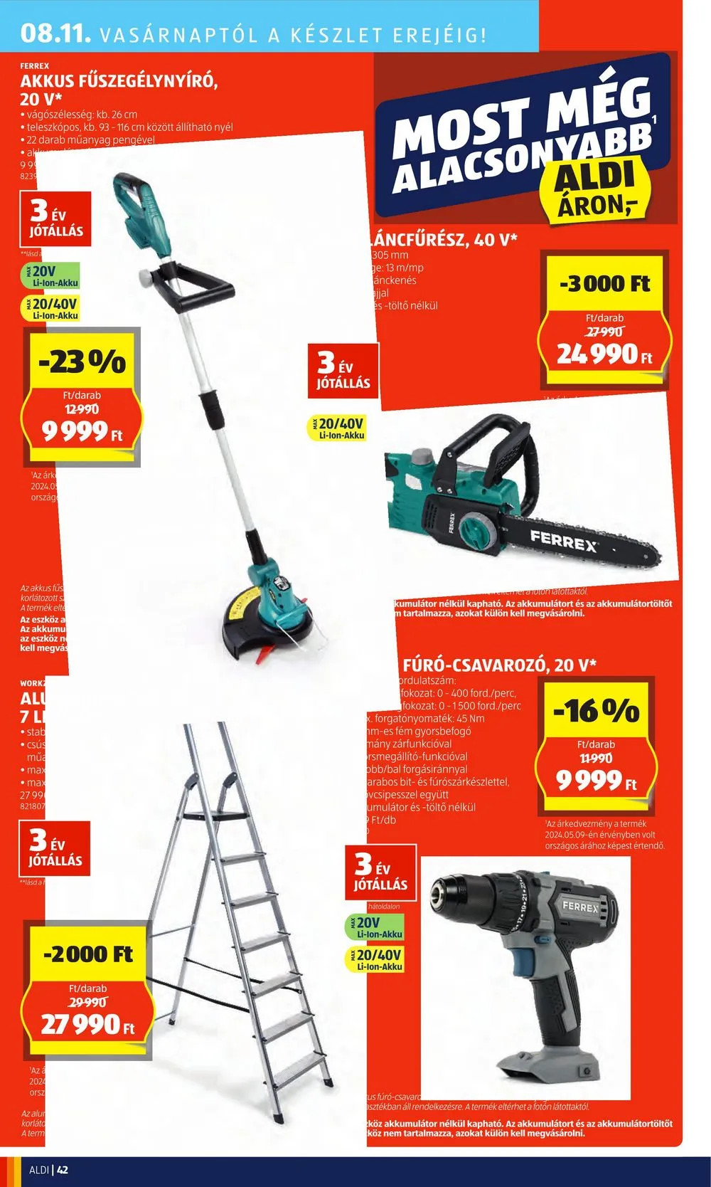 Aldi akciós újság 08.08–08.14 – 46. oldal