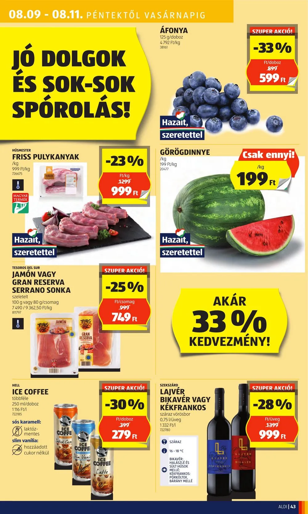 Aldi akciós újság 08.08–08.14 – 47. oldal