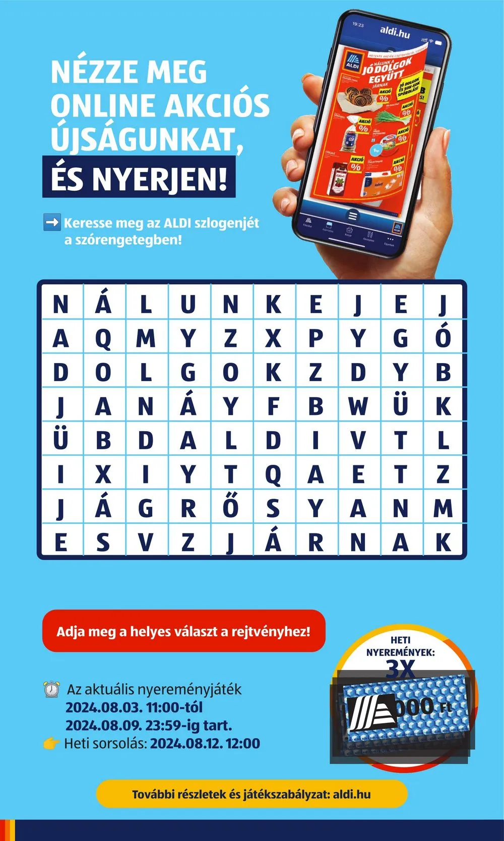 Aldi akciós újság 08.08–08.14 – 6. oldal