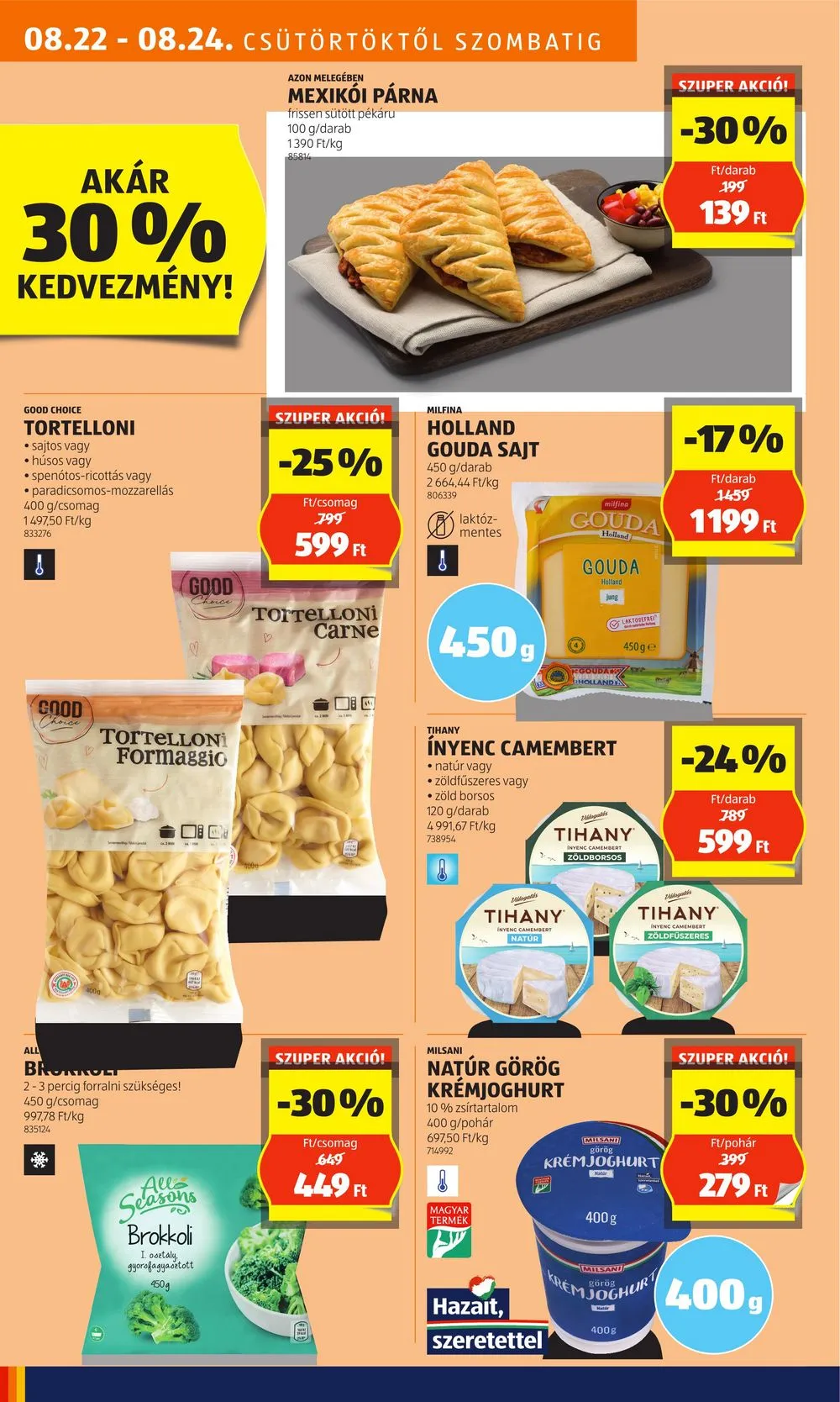 Aldi akciós újság 08.22–08.28 – 10. oldal