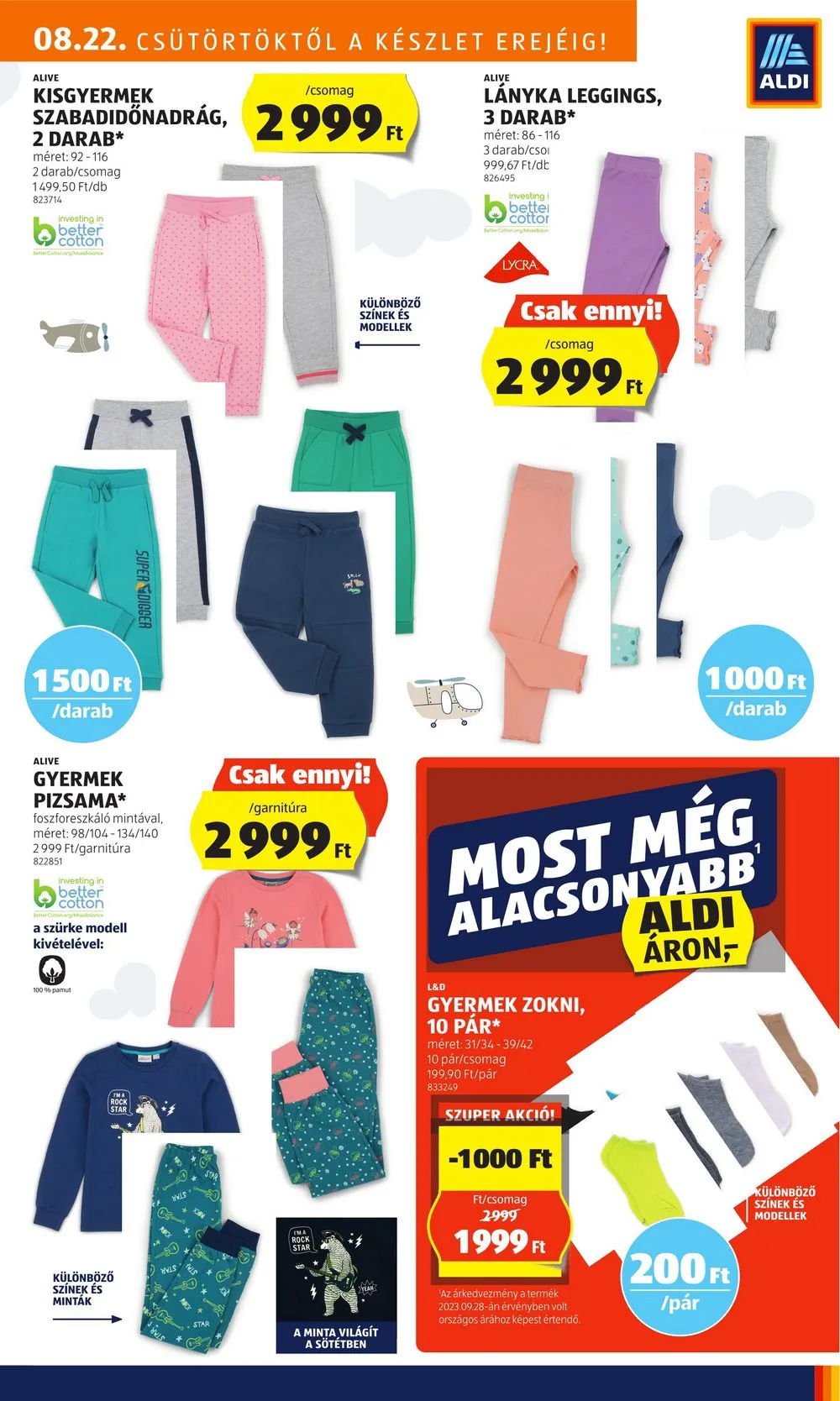 Aldi akciós újság 08.22–08.28 – 19. oldal