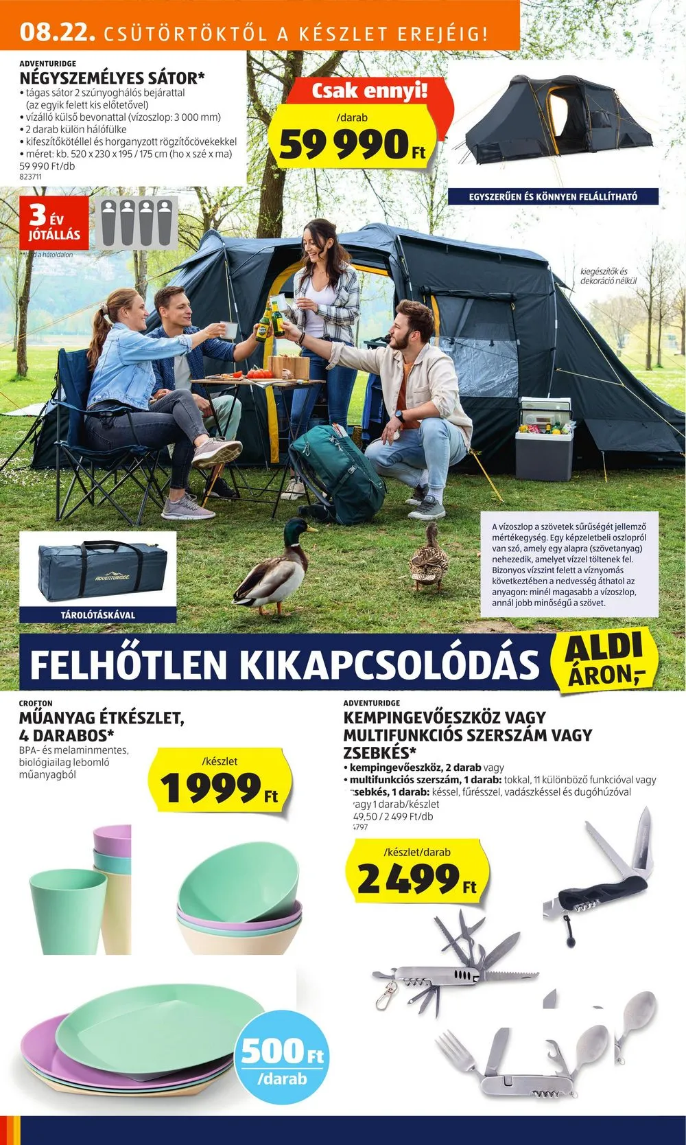 Aldi akciós újság 08.22–08.28 – 22. oldal