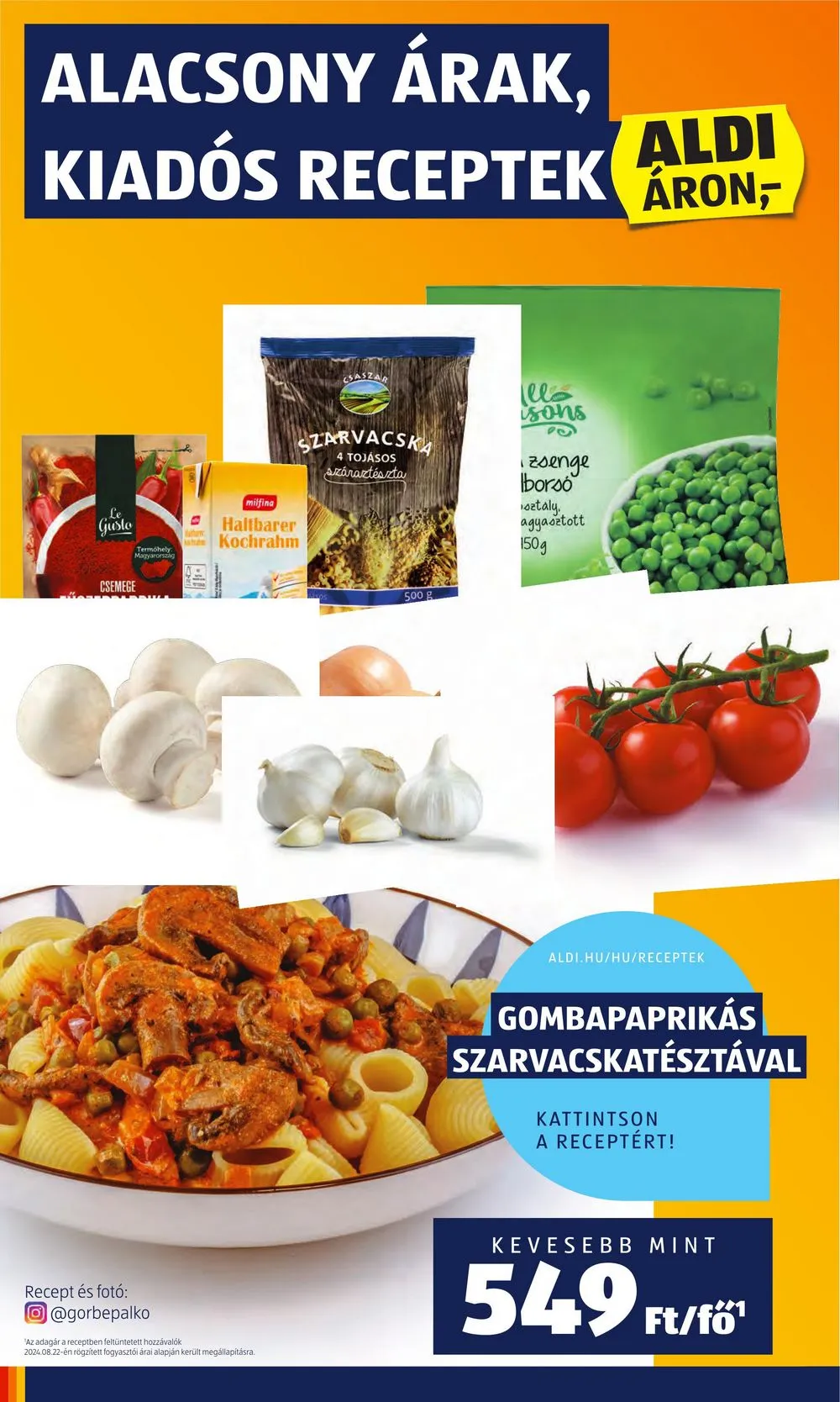 Aldi akciós újság 08.22–08.28 – 26. oldal