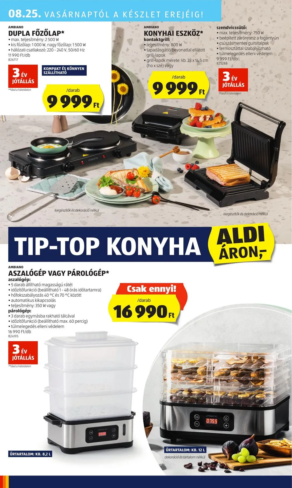 Aldi akciós újság 08.22–08.28 – 40. oldal