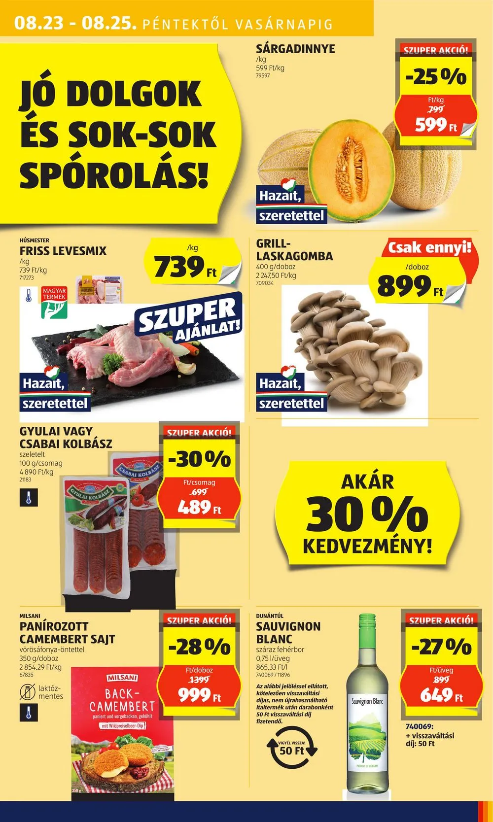 Aldi akciós újság 08.22–08.28 – 45. oldal