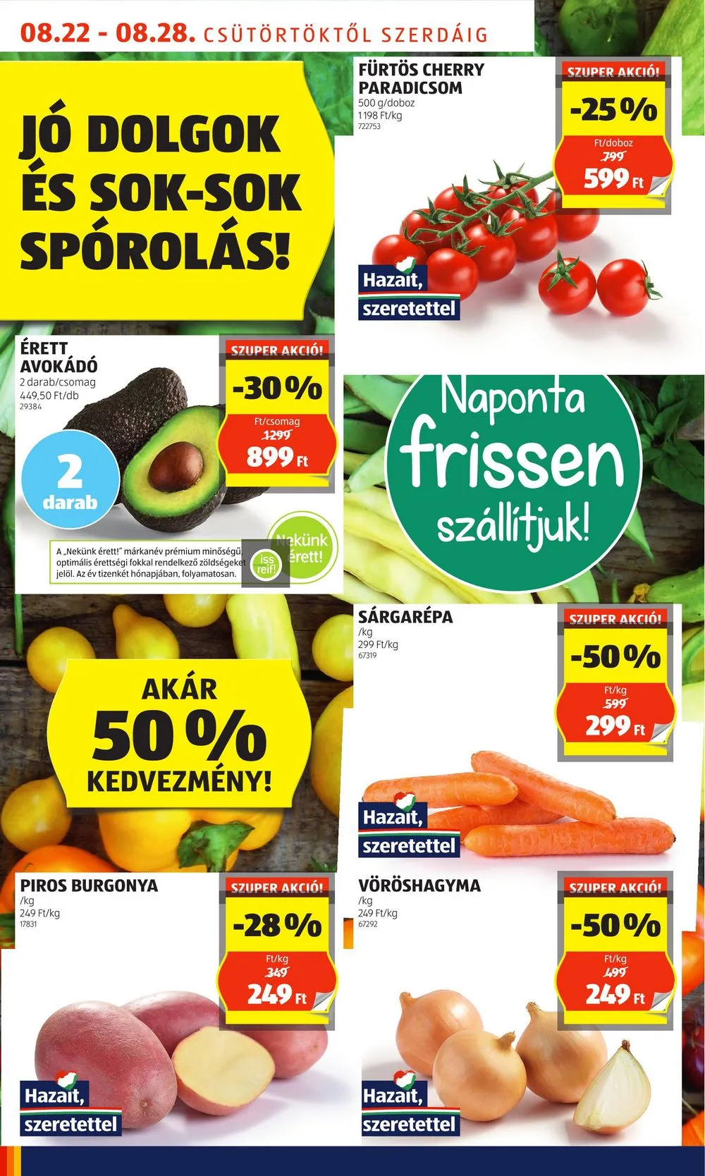 Aldi akciós újság 08.22–08.28 – 6. oldal