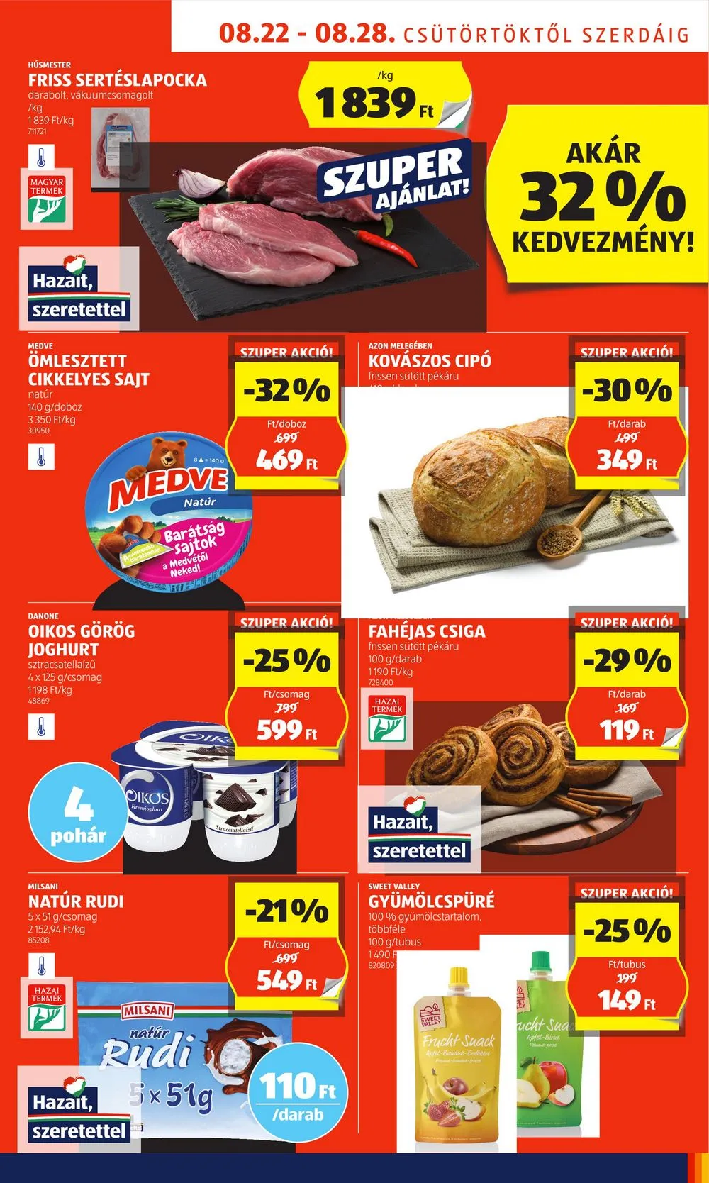 Aldi akciós újság 08.22–08.28 – 7. oldal