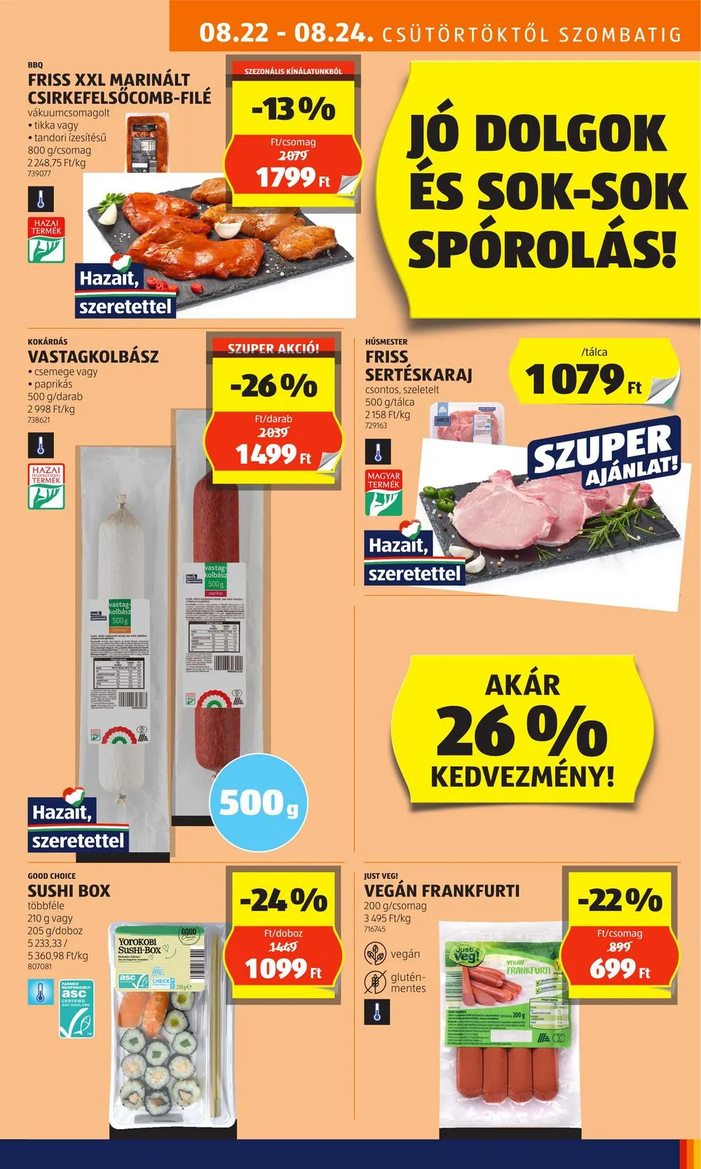 Aldi akciós újság 08.22–08.28 – 9. oldal