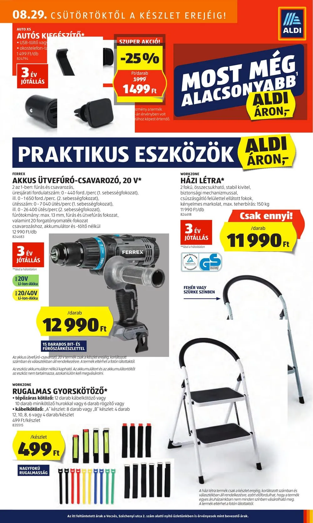 Aldi akciós újság 08.29–09.04 – 23. oldal