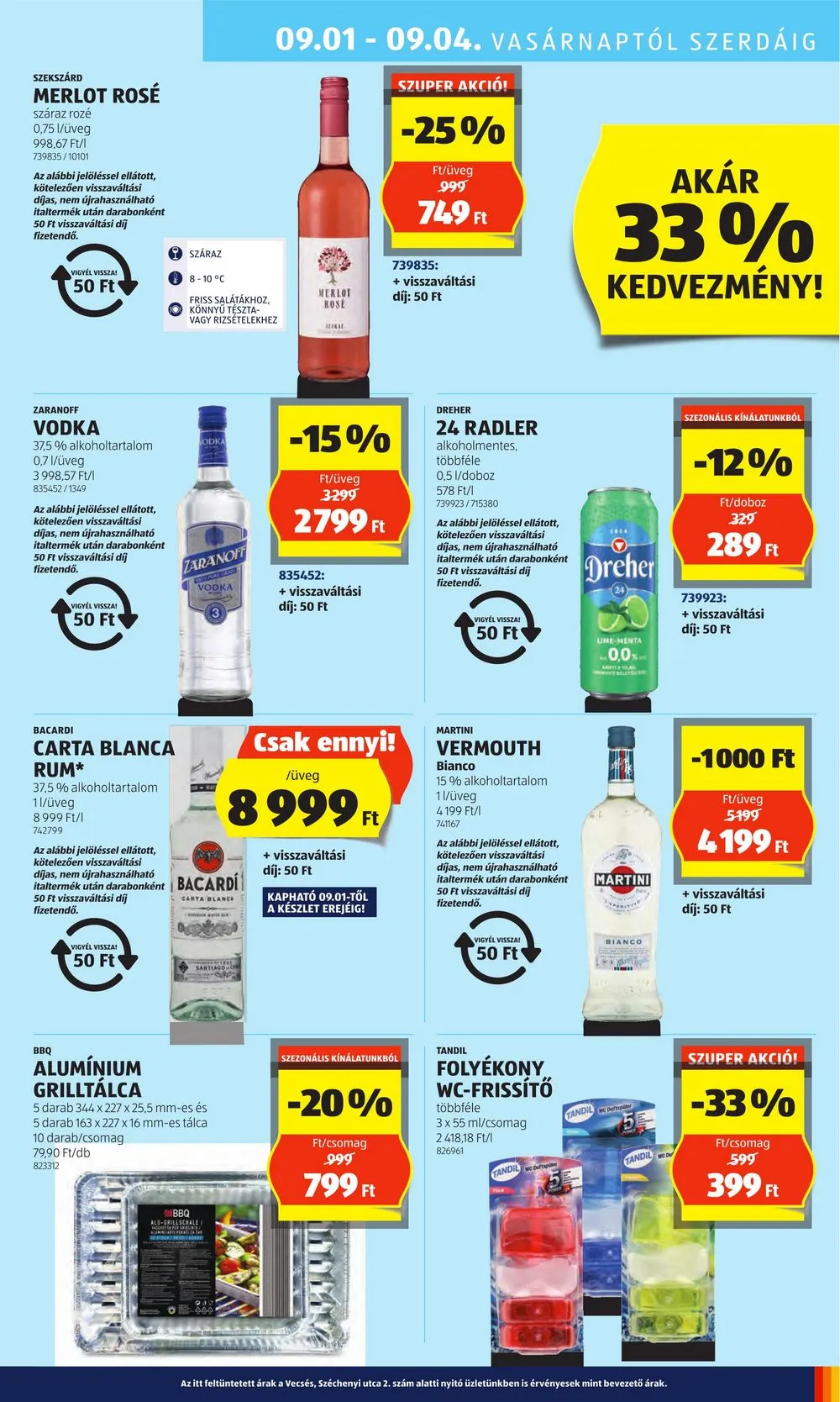 Aldi akciós újság 08.29–09.04 – 31. oldal