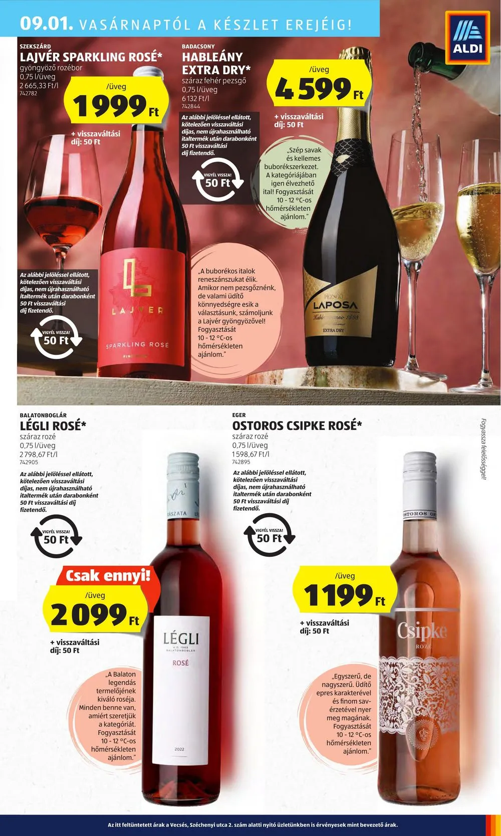 Aldi akciós újság 08.29–09.04 – 43. oldal