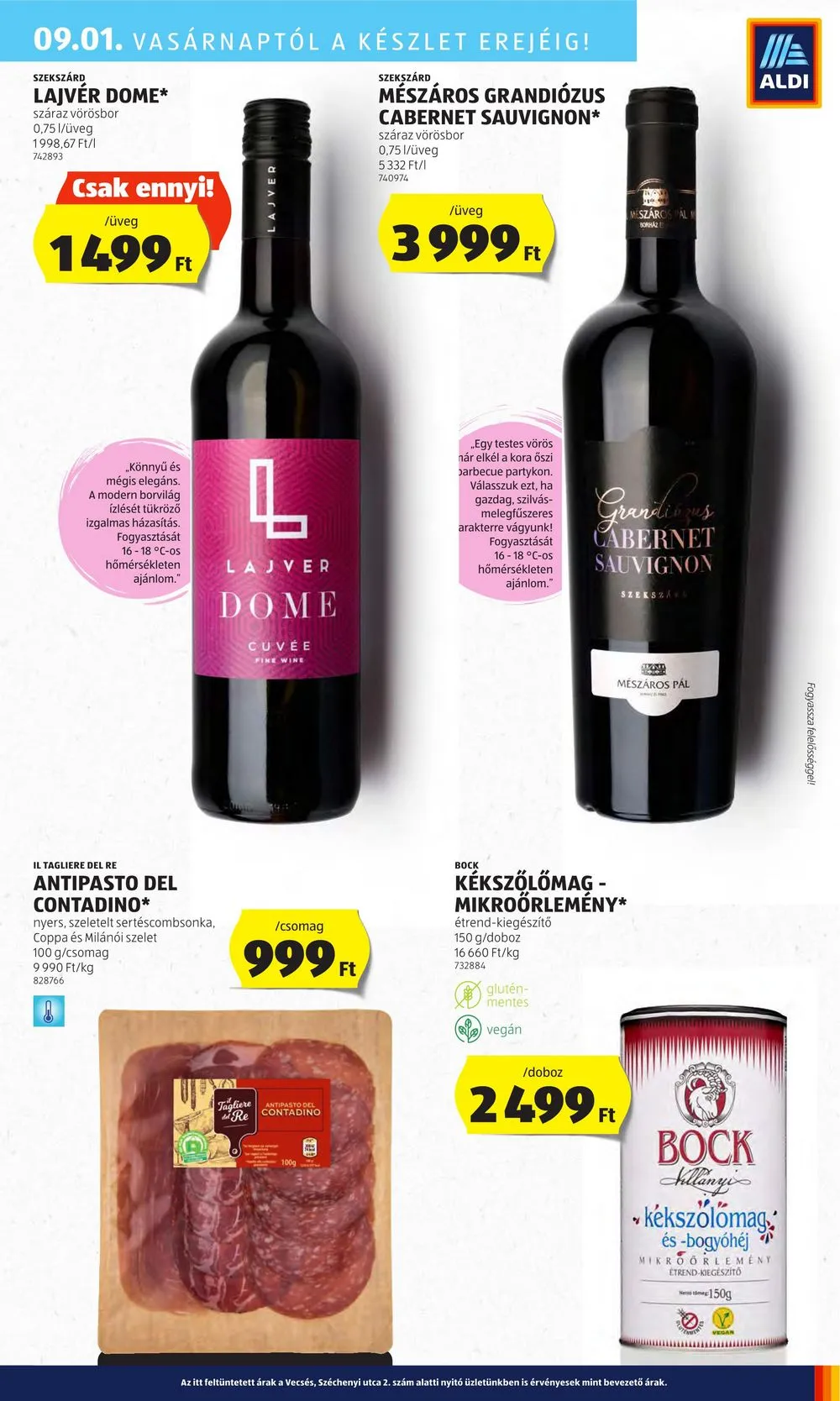 Aldi akciós újság 08.29–09.04 – 45. oldal