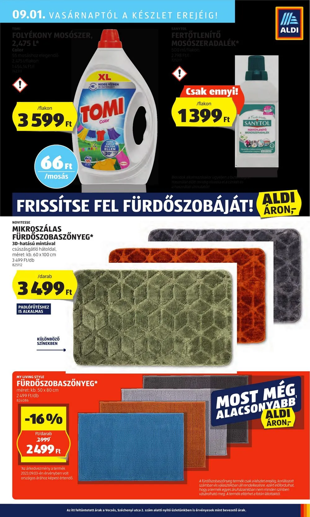Aldi akciós újság 08.29–09.04 – 47. oldal