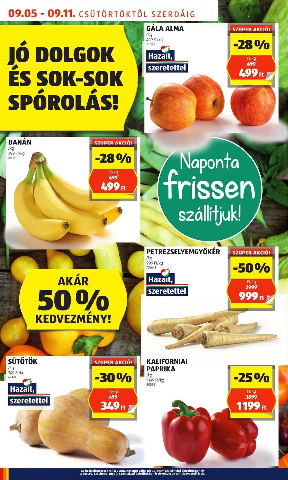 Aldi akciós újság 09.05–09.11 – 4. oldal