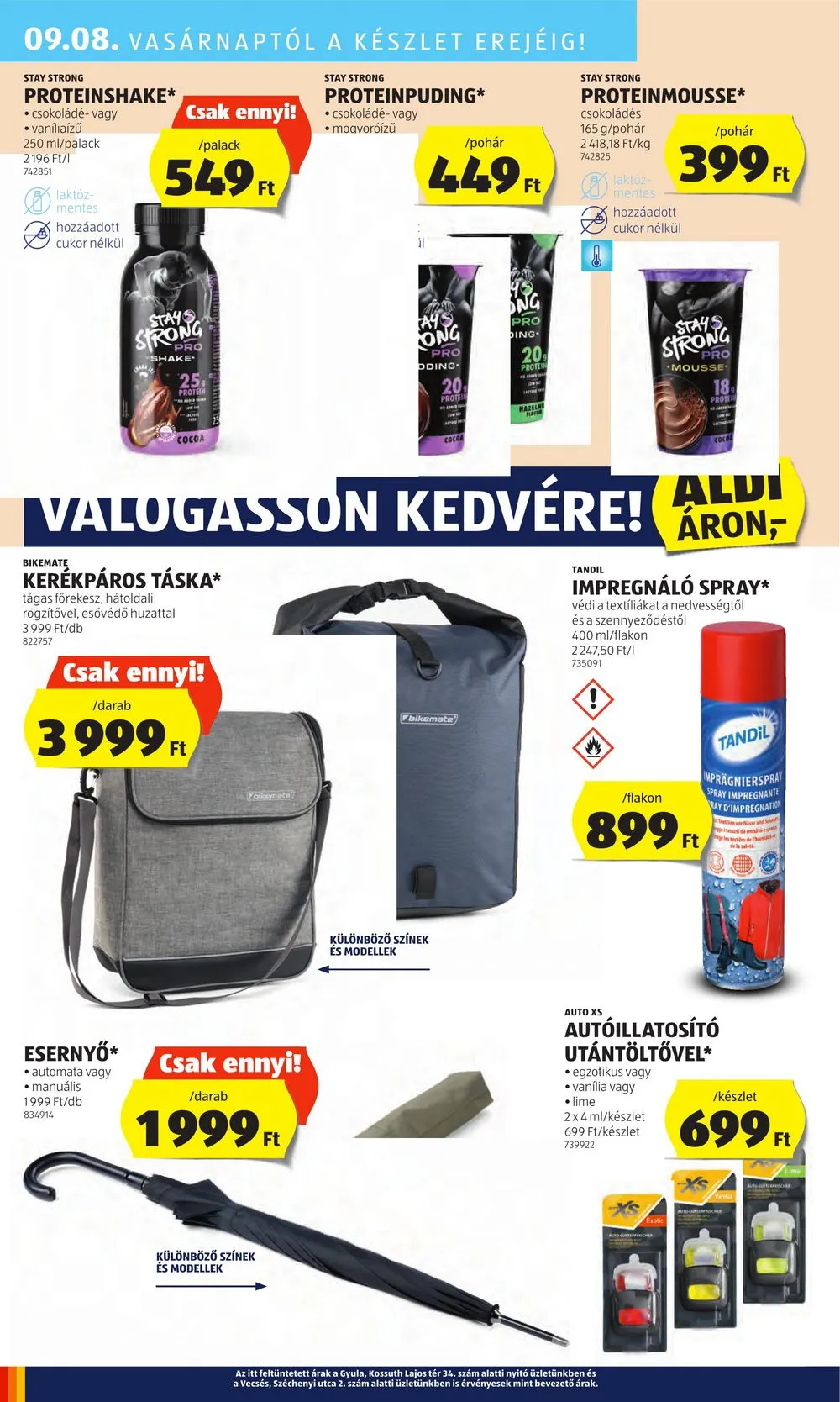 Aldi akciós újság 09.05–09.11 – 40. oldal