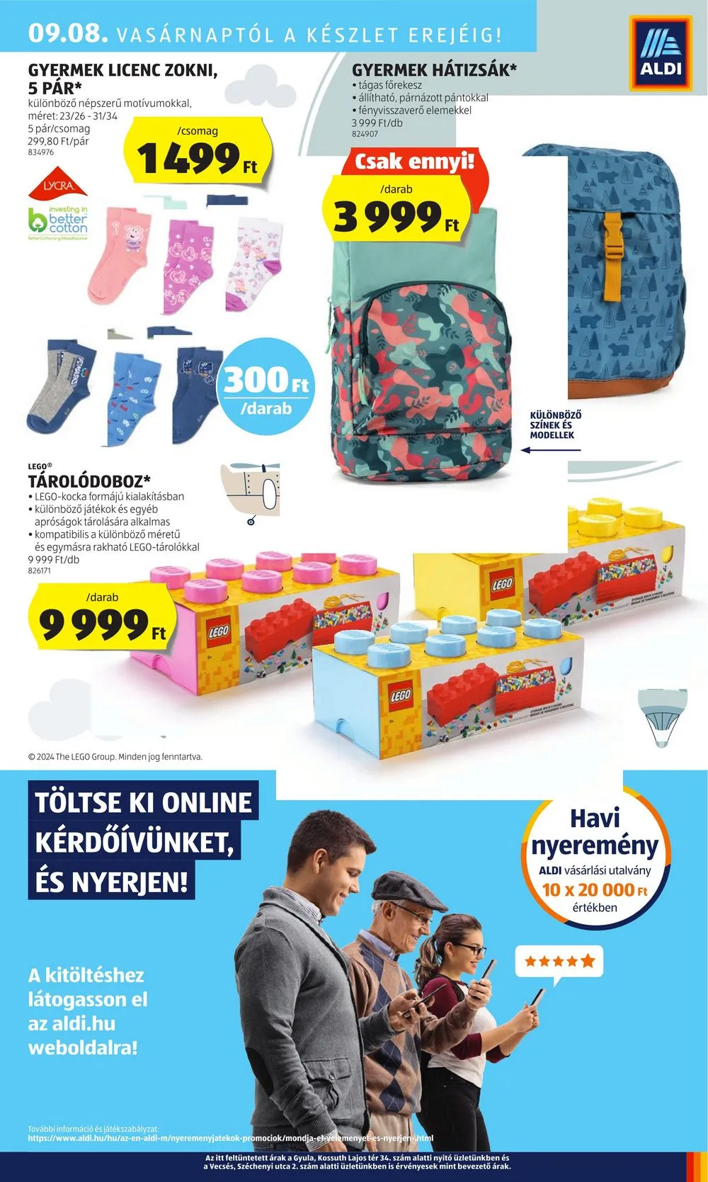 Aldi akciós újság 09.05–09.11 – 43. oldal