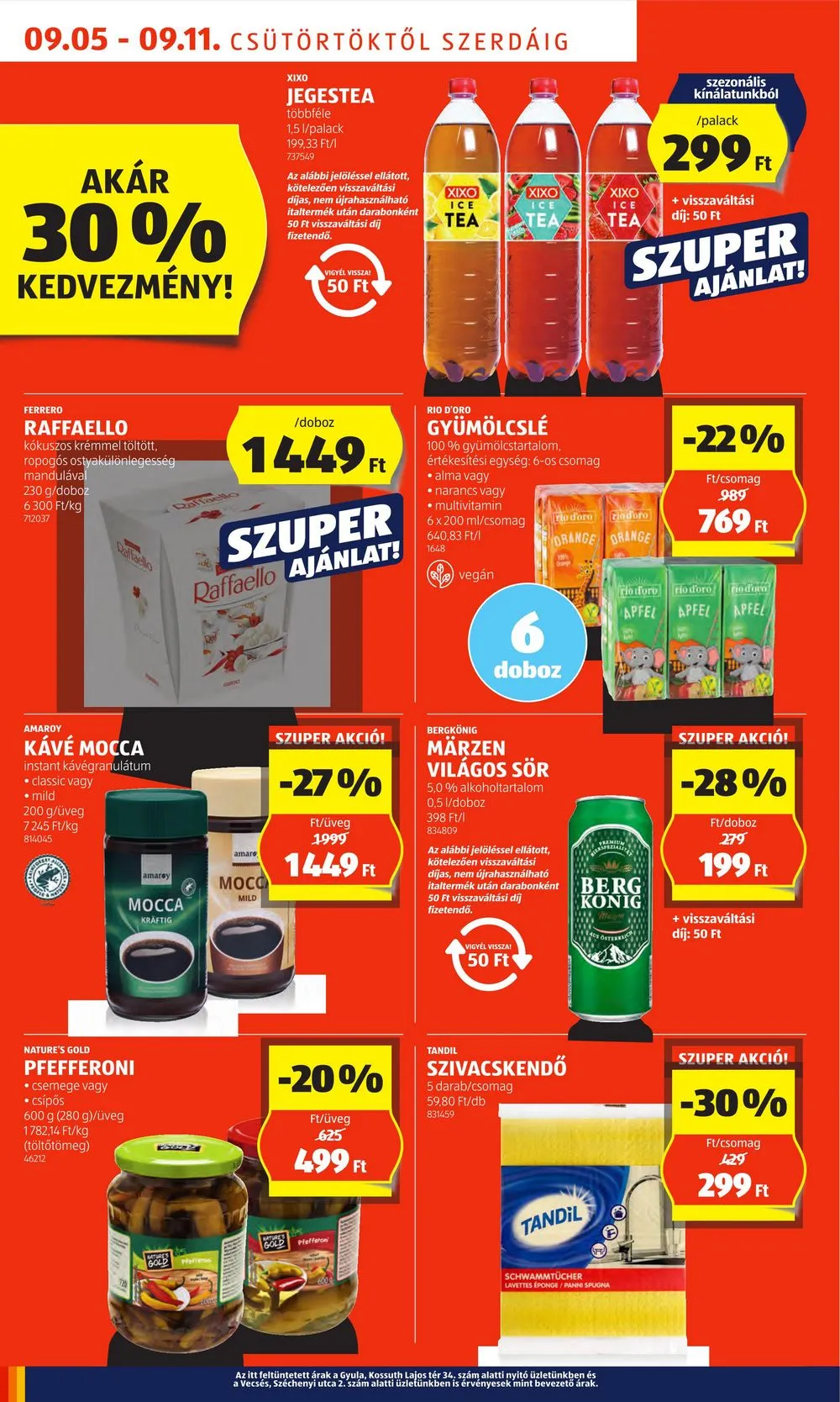 Aldi akciós újság 09.05–09.11 – 6. oldal