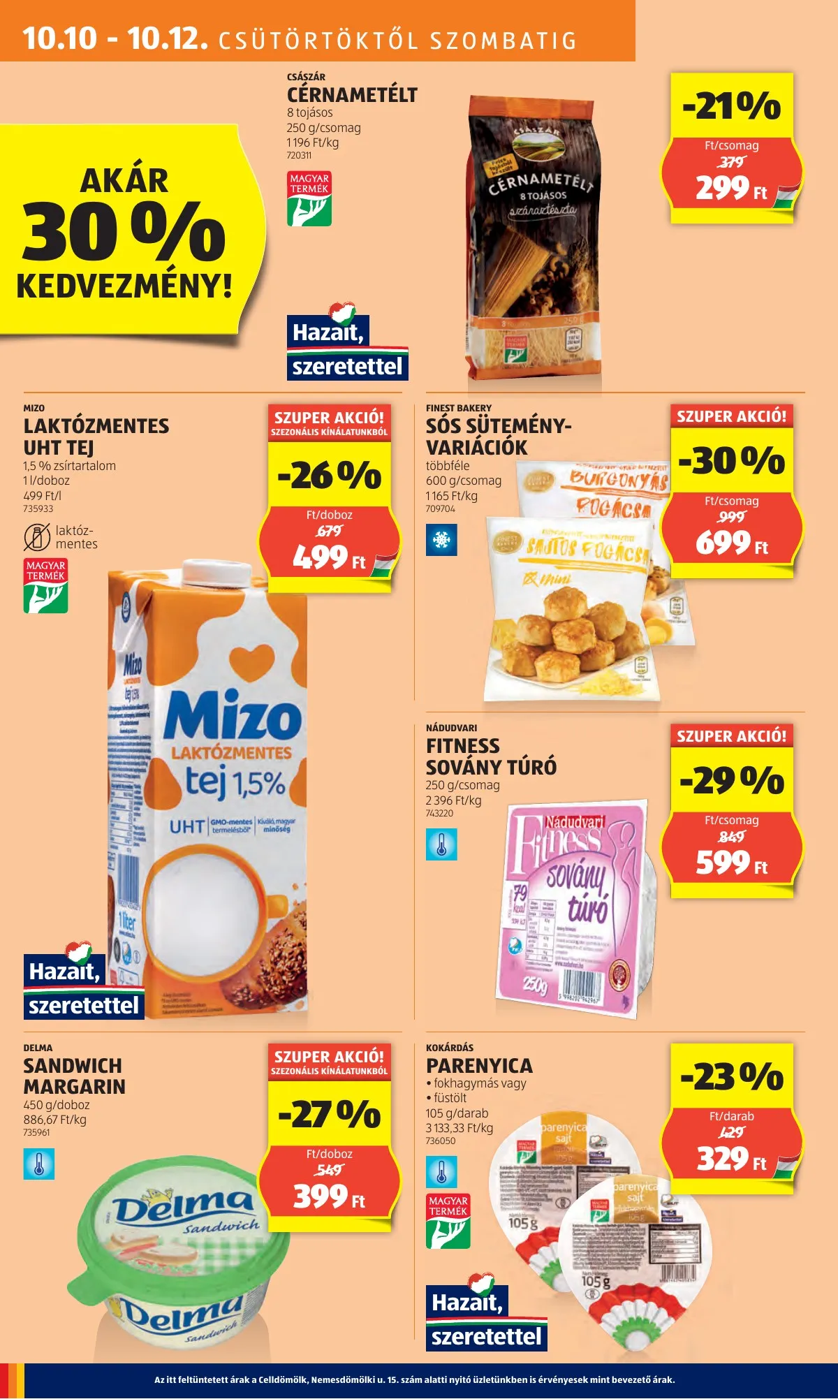 Aldi akciós újság 10.10–10.16 – 10. oldal