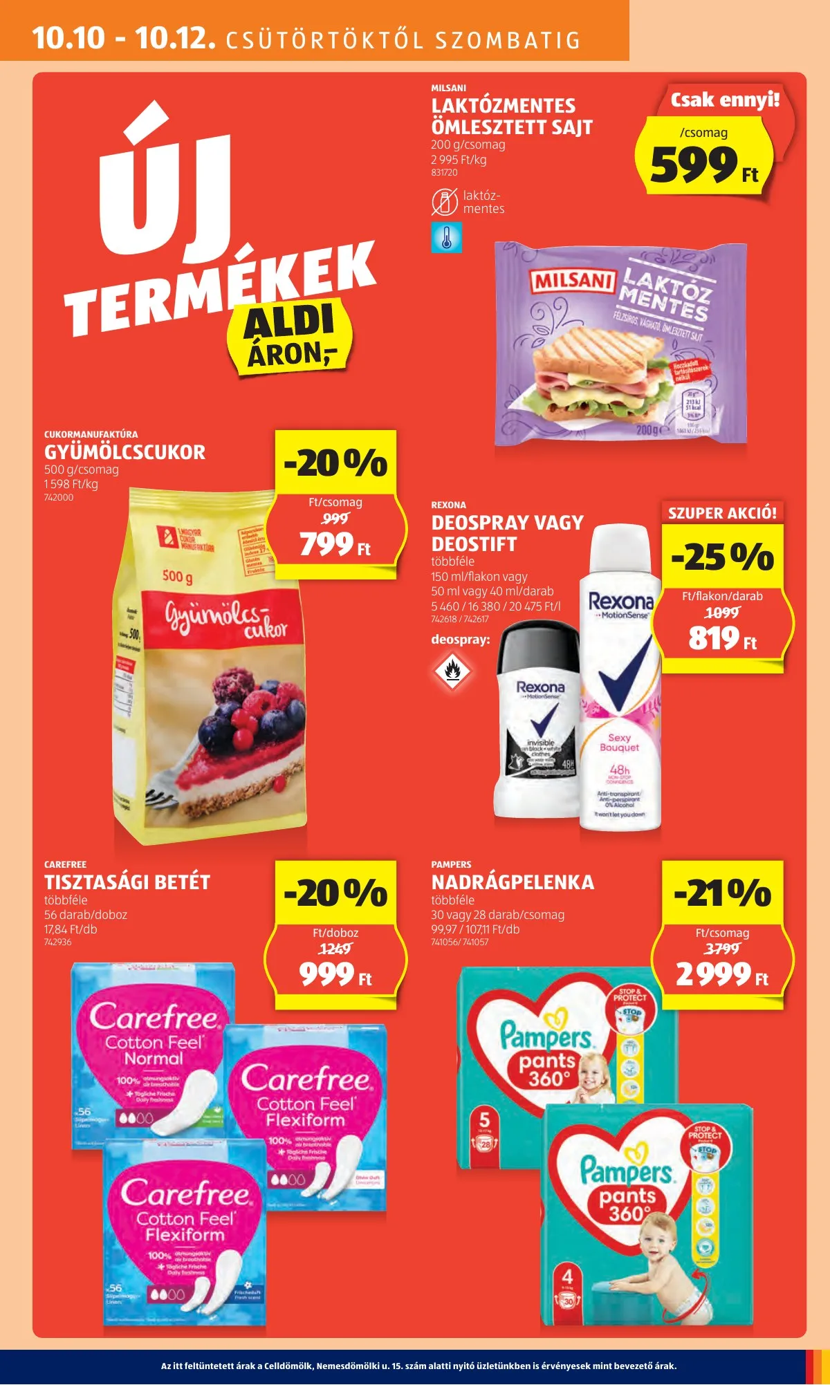 Aldi akciós újság 10.10–10.16 – 13. oldal