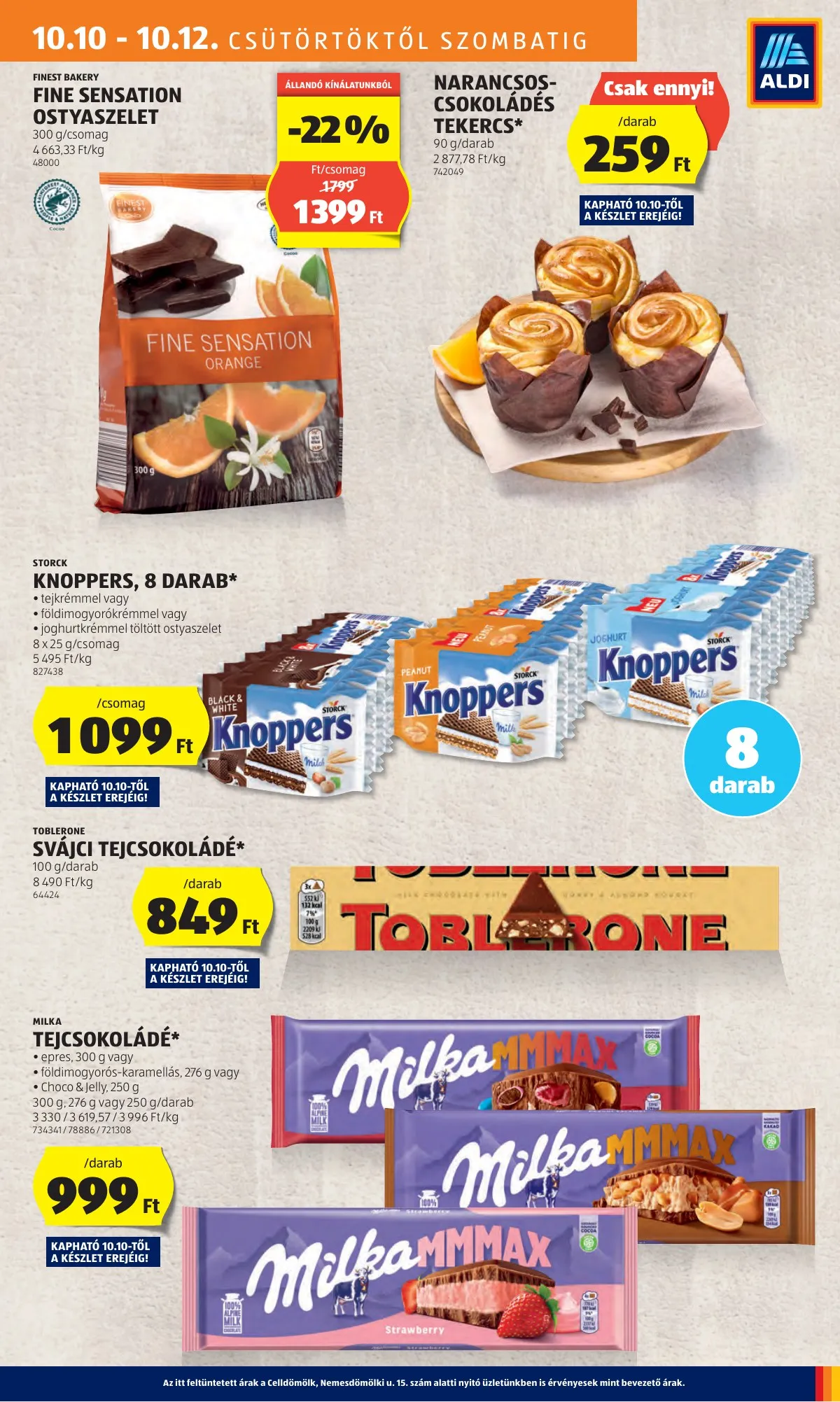 Aldi akciós újság 10.10–10.16 – 21. oldal