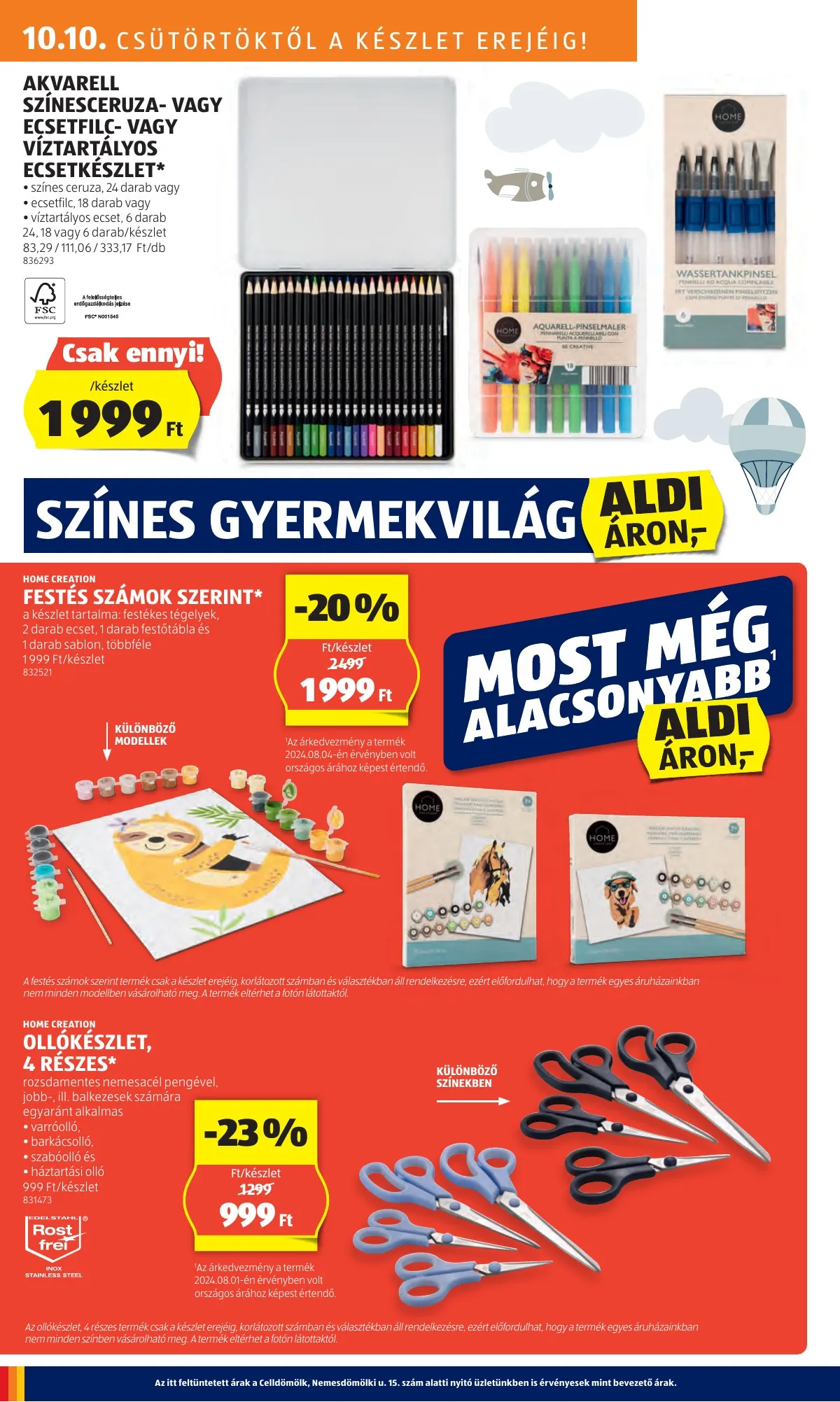 Aldi akciós újság 10.10–10.16 – 24. oldal