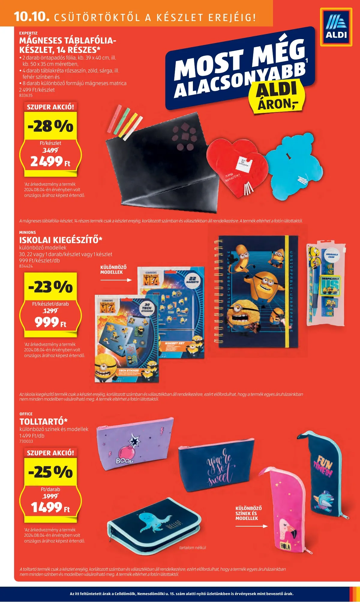 Aldi akciós újság 10.10–10.16 – 25. oldal
