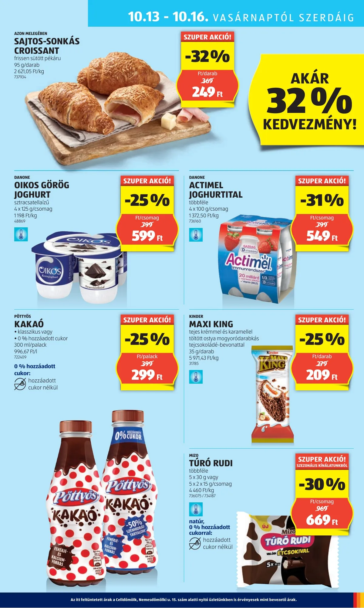 Aldi akciós újság 10.10–10.16 – 31. oldal